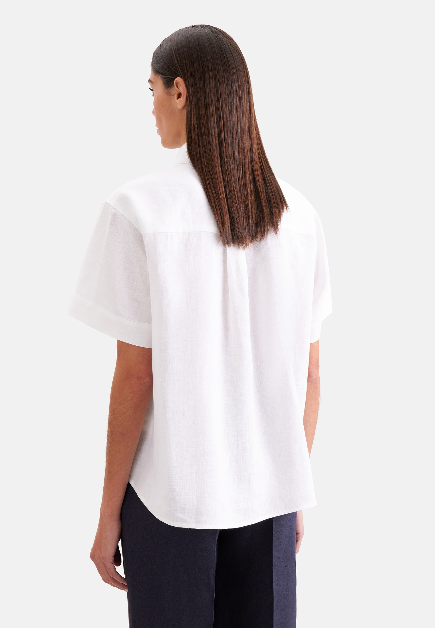 seidensticker Hemdbluse 1/2 Kragen Uni