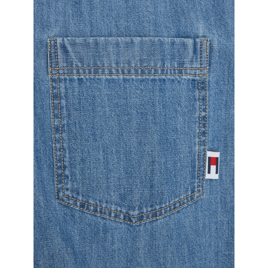 Tommy Jeans Jeanshemd »TJM RLX WESTERN DENIM SHIRT«, mit Brusttasche