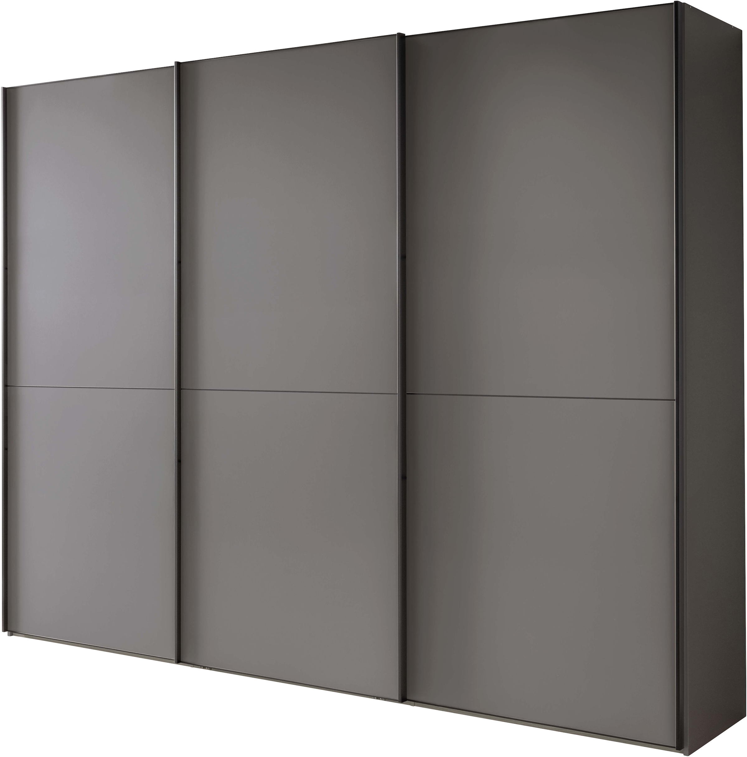 WIEMANN Schwebetürenschrank »Phoenix, Made in Germany, modernes Design, Highlight, Blickfang« Viele Farbkombinationen, in 4 Breiten und in 2 Höhen erhältlich,  maximaler Staurraum, inkl.Einlegeböden, Wäscheböden u. Dämpfer