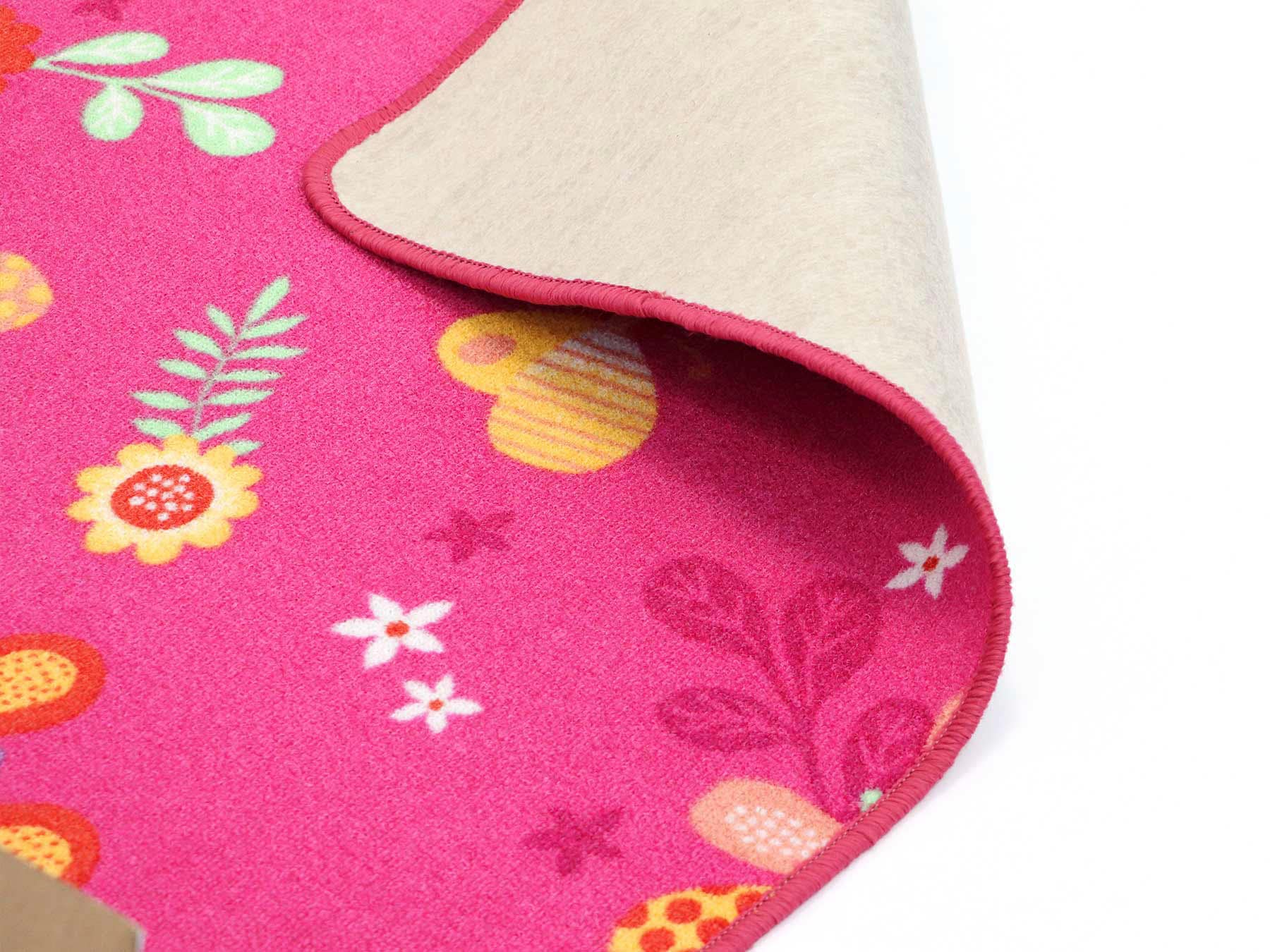 Primaflor-Ideen in Textil Kinderteppich »PAPILLON«, rechteckig, Motiv Schmetterlinge, Kinderzimmer