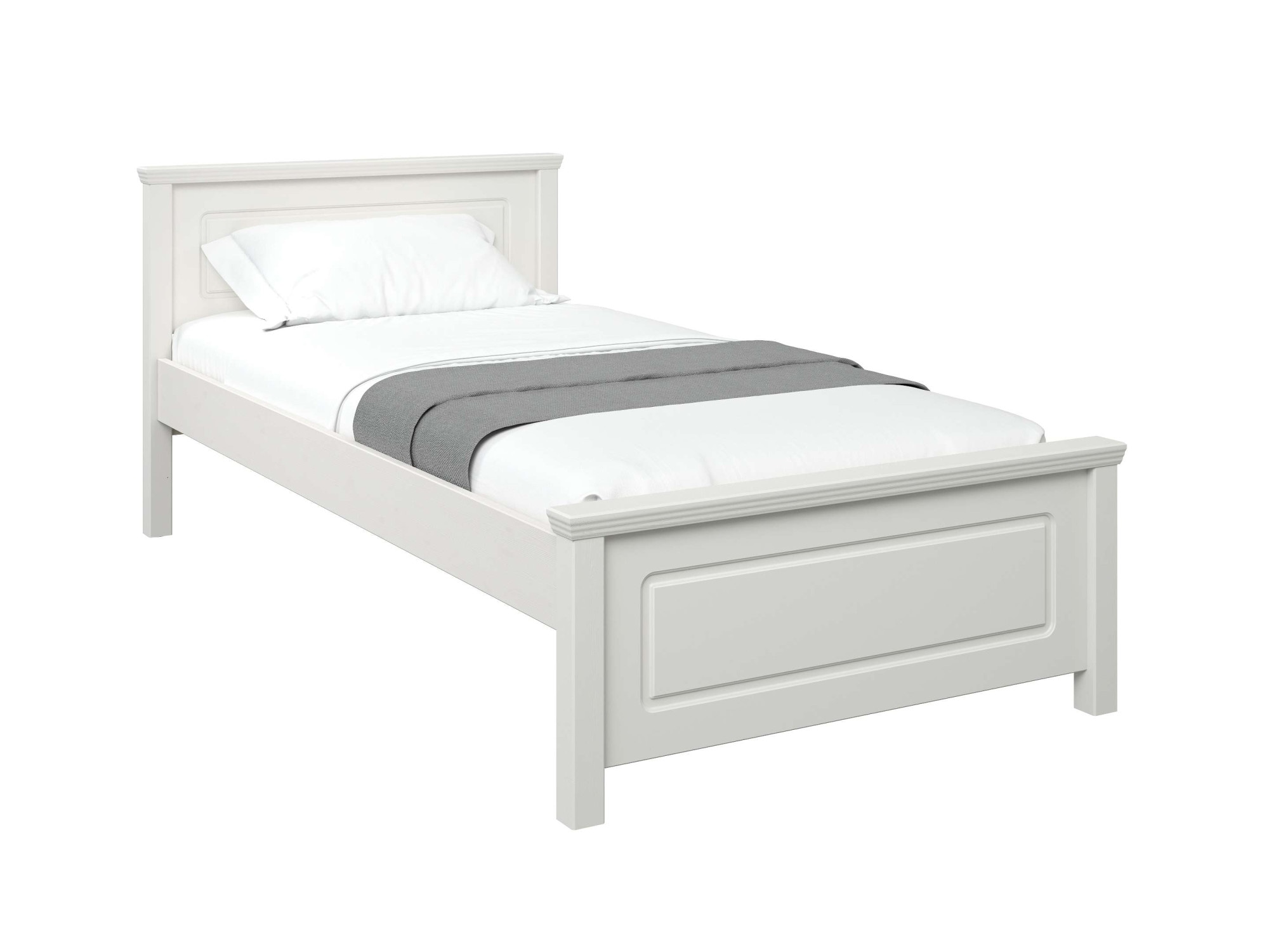 Home affaire Bett »Svea, als Seniorenbett geeignet durch Komforteinstiegshöhe und Breite«, (H/B/L ca. 86/100/200 cm), Belastbarkeit 170KG! Schublade optional, Massivholz, mit Lattenrost