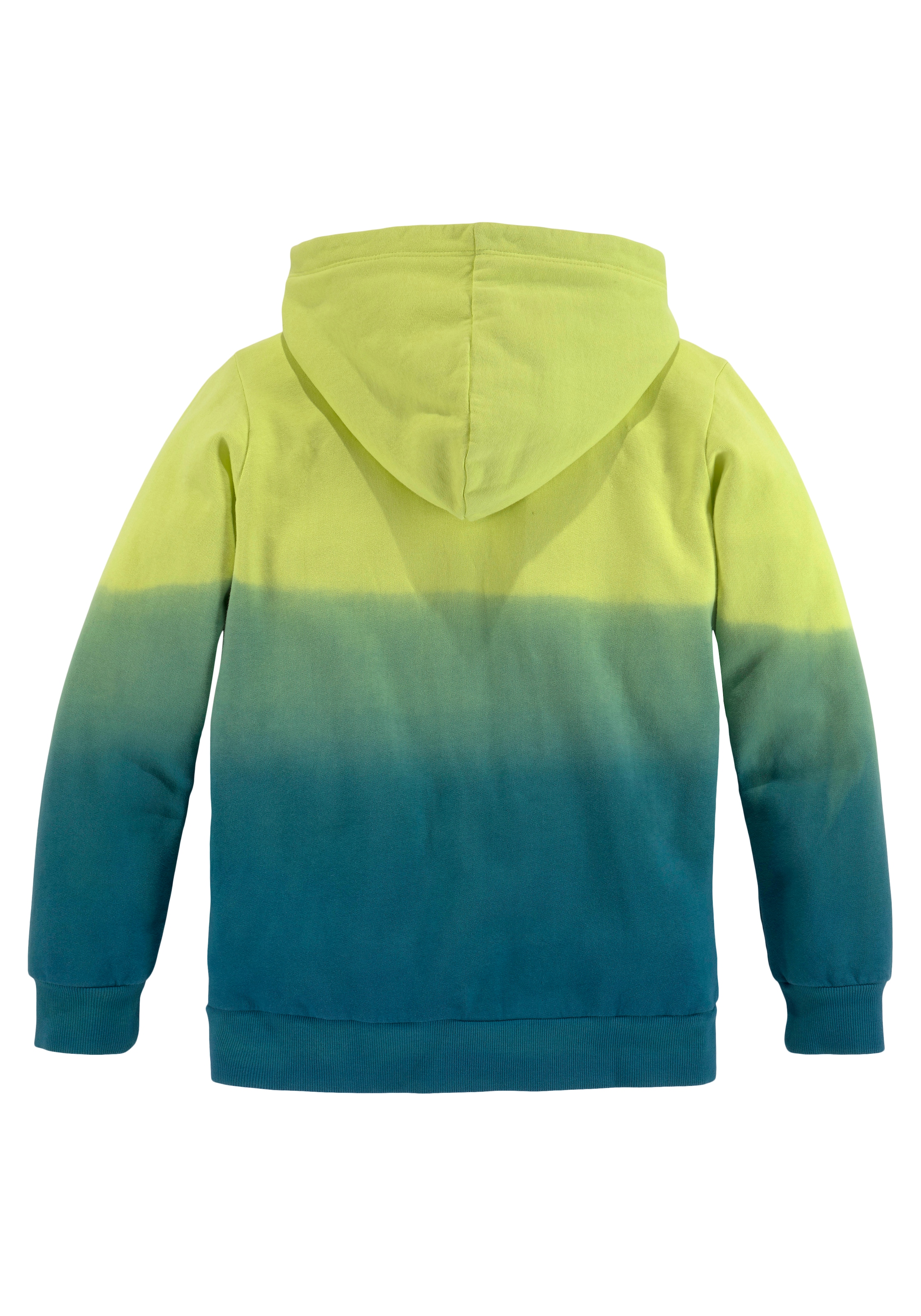 Chiemsee Kapuzensweatshirt »LITTLE RAINBOW«, Langarm, bedruckt, Rundhalsausschnitt, aus 100% Baumwolle