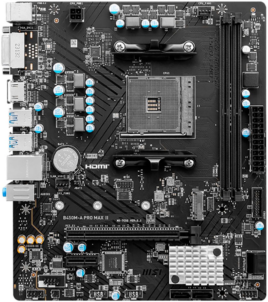 MSI Mainboard »B450M-A PRO MAX II«