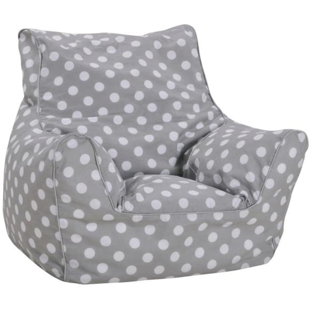 Knorrtoys® Sitzsack »Dots, Grey«, für Kinder; Made in Europe