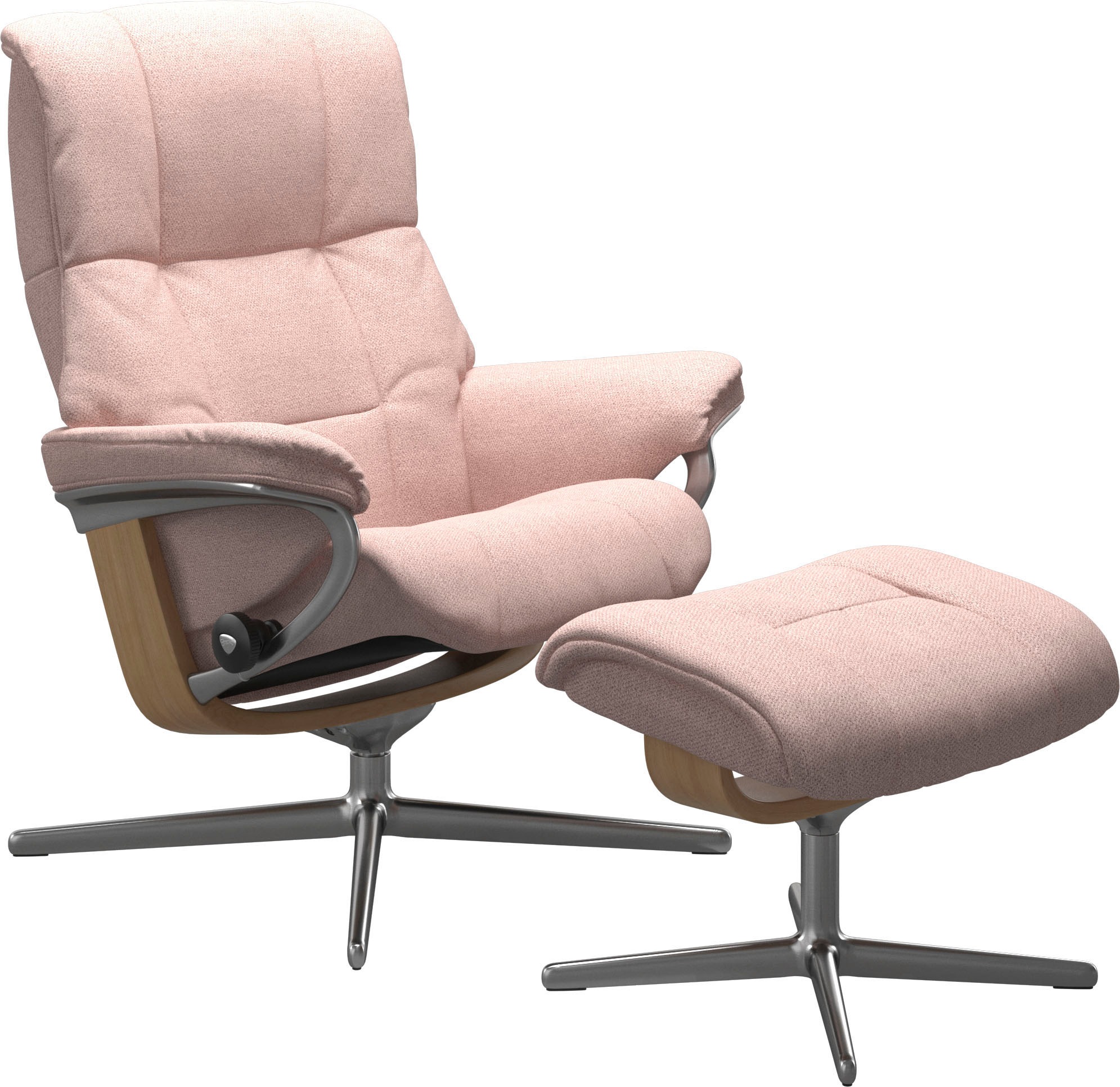 Stressless® Fußhocker »Mayfair«, mit Cross Base, Größe S, M & L, Holzakzent Eiche