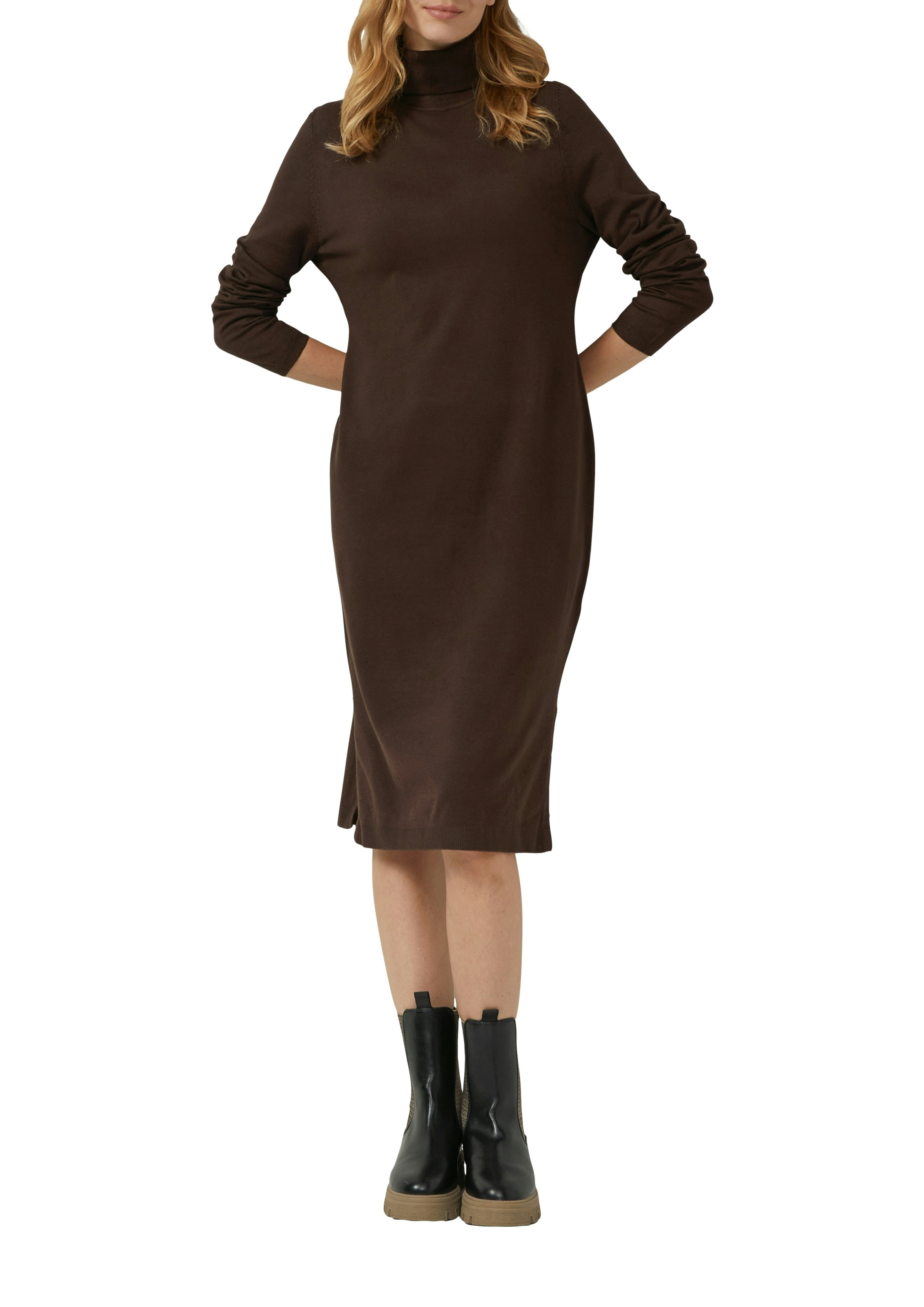 s.Oliver Sommerkleid mit Rollkragen