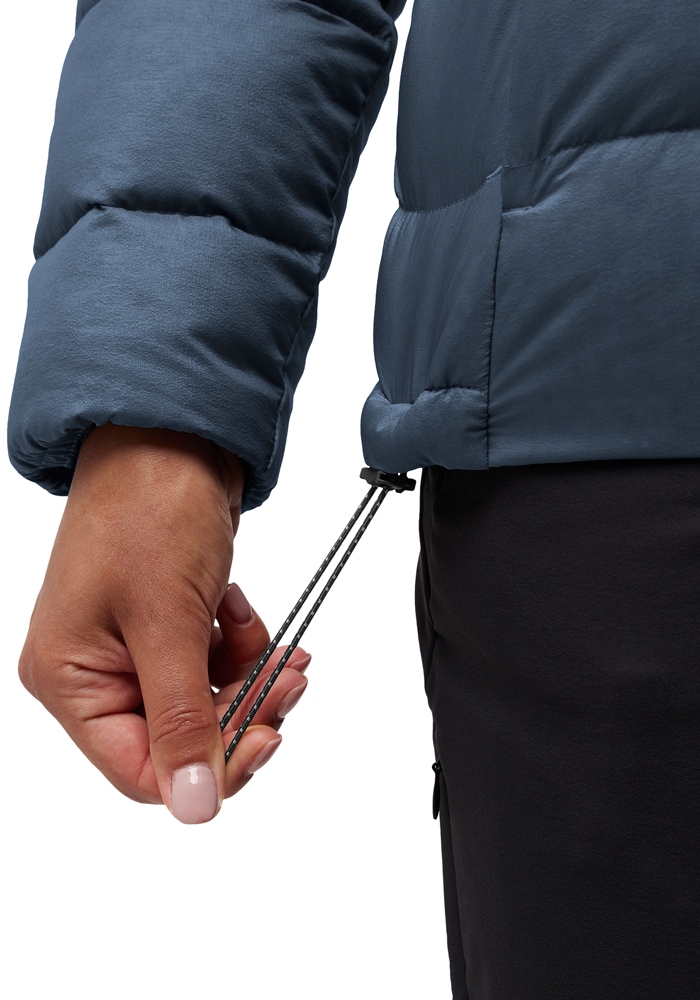 Jack Wolfskin Daunenjacke »NEBELHORN DOWN HOODY W RDS«, mit Kapuze