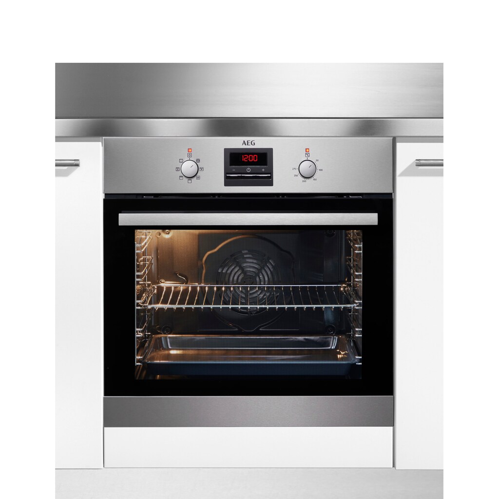 AEG Backofen-Set »TEAMHHB«, BES33101ZM, mit Teleskopauszug nachrüstbar