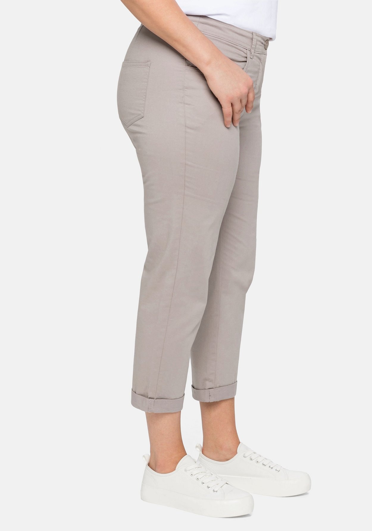 Sheego 7/8-Hose »7/8-Hose in Baumwoll-Stretch-Qualität«