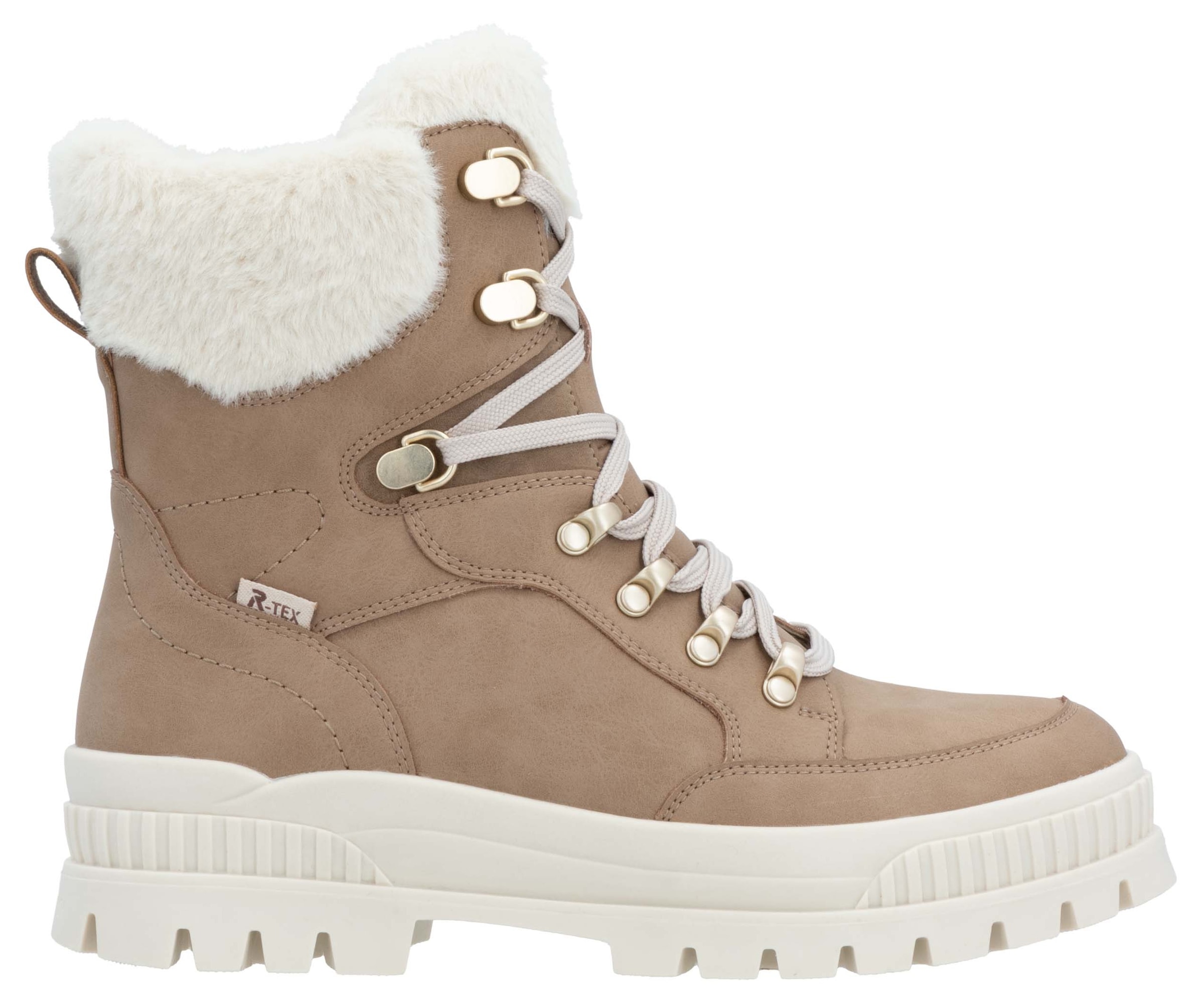 RIEKER Sport Winterboots, Schneeboots, Winterstiefelette mit wasserabweisender R-TEX-Membran