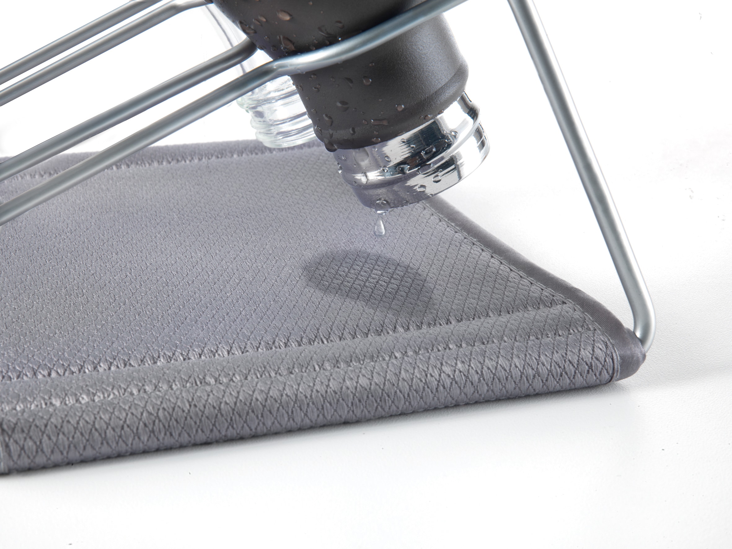 Metaltex Zubehöraufbewahrungsständer »Sodatex-2« (Abtropfgestell) für 2 Flaschen