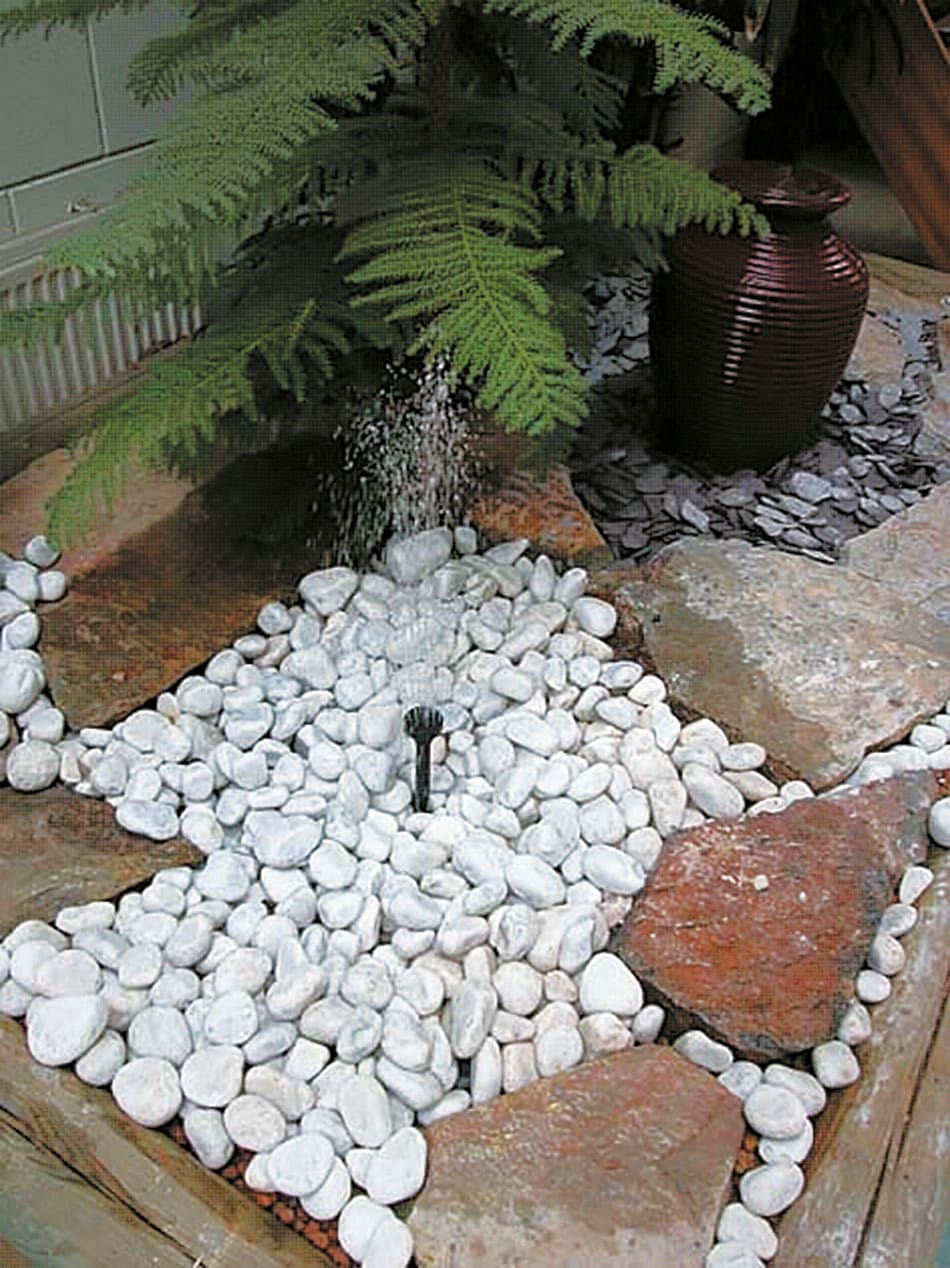 AcquaArte Wasserspiel »YORK«, Komplettset mit Pumpe und Anschlussmaterial