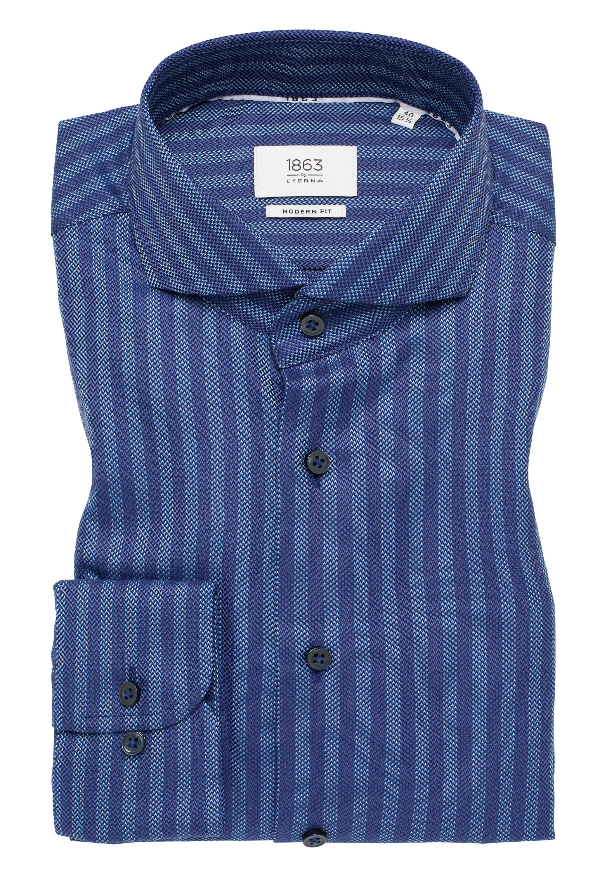 Eterna Langarmhemd »MODERN FIT«, NON IRON (bügelfrei)