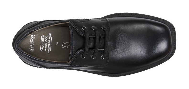 Geox Schnürschuh »JR FEDERICO C«, Kommunionsschuh, Festtagsschuh, Sneaker mit Textilfutter