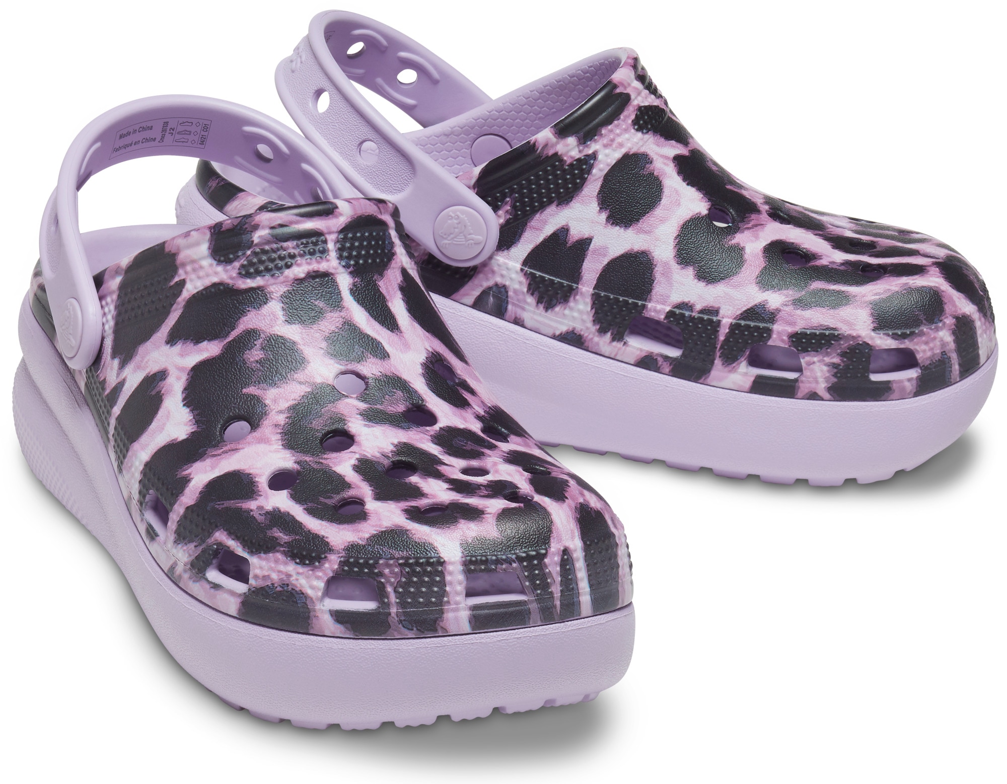 Crocs Clog Classic Crocs Animal Cutie Clog K mit Plateausohle