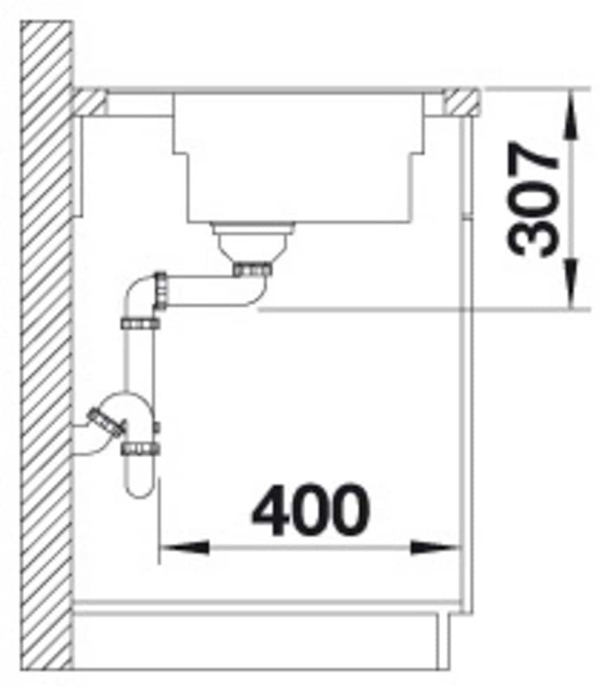 Blanco Granitspüle »ZENAR XL 6 S-F DampfgarPlus«, inklusive gratis Esche-Compound-Schneidebrett und 2 Garbehältern