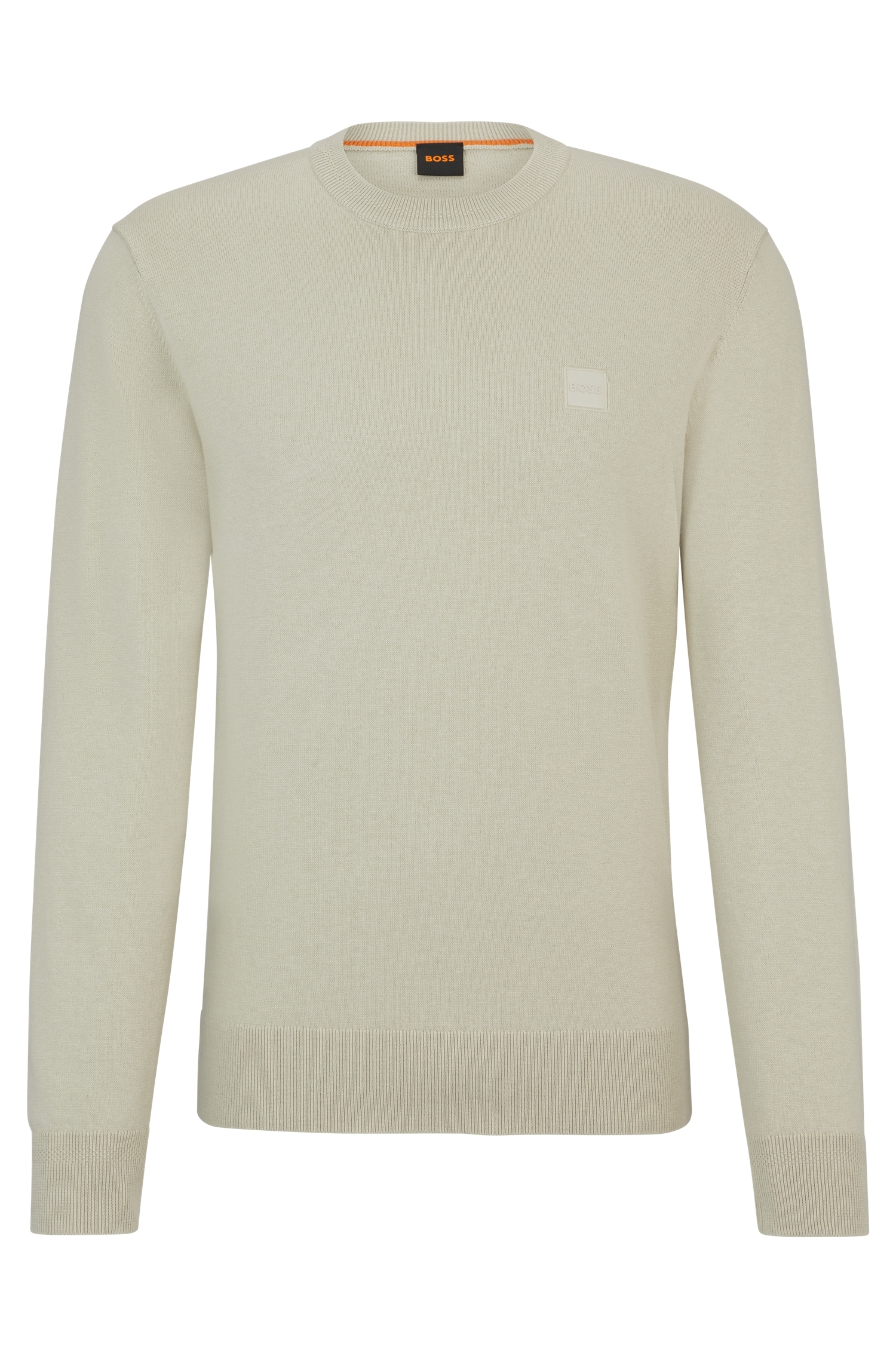 BOSS ORANGE Strickpullover »Kanovano«, mit Rundhalsausschnitt bei ♕