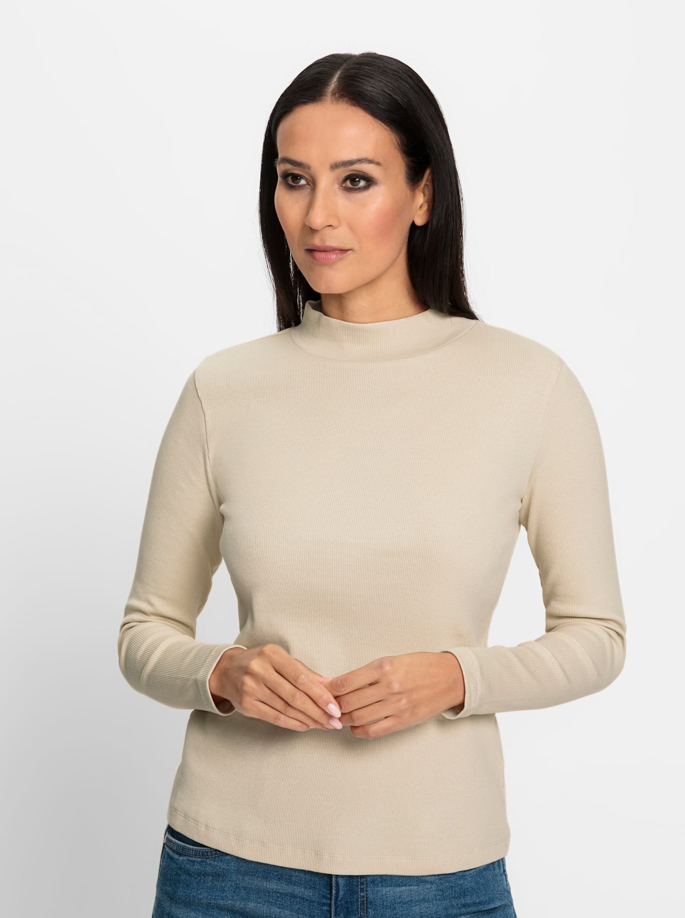 heine Stehkragenshirt »Shirt« 1 Stk.