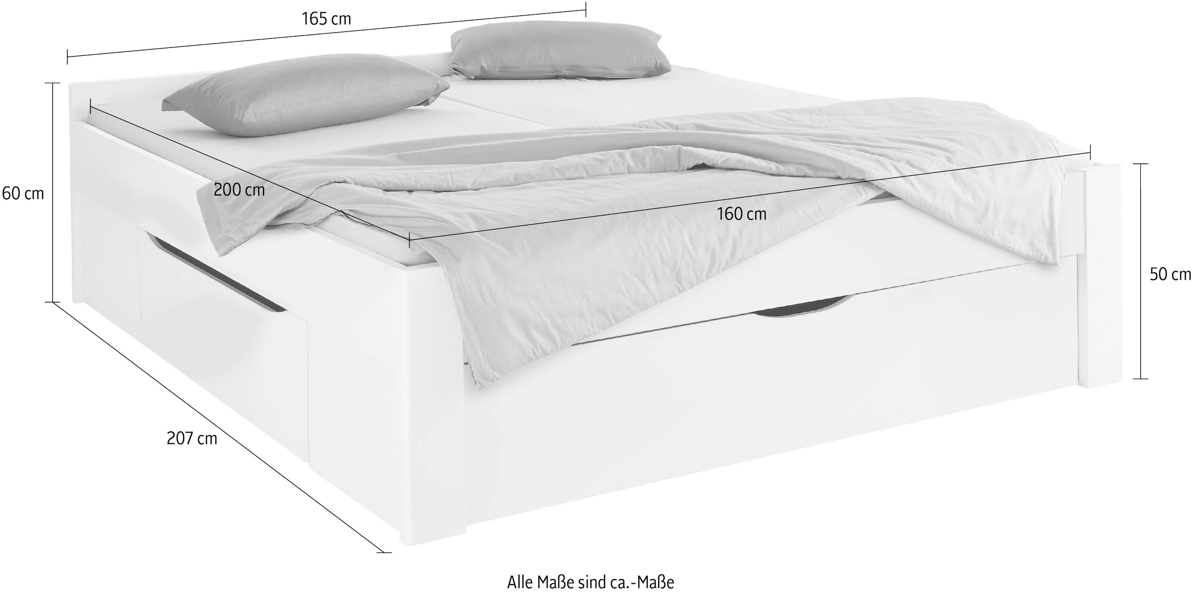 rauch Bett »Scala«, mit Schubkästen in 3 Varianten
