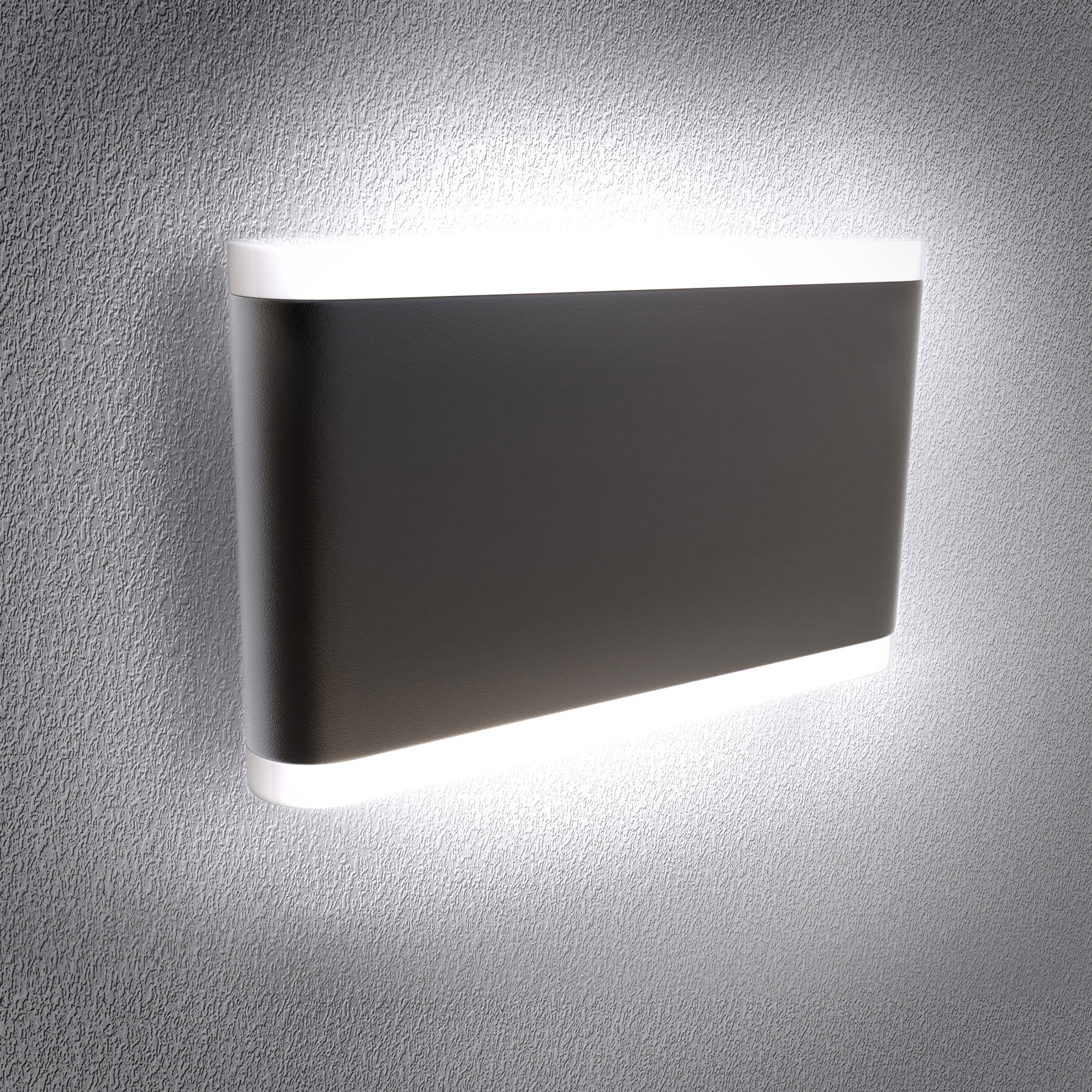 LED IP44 | B.K.Licht Strahler schwarz Fassaden-Lampe Garantie 3 flammig-flammig, LED Jahren kaufen Wand-Spot online XXL 2 Außenleuchte Außen-Wandleuchte, mit