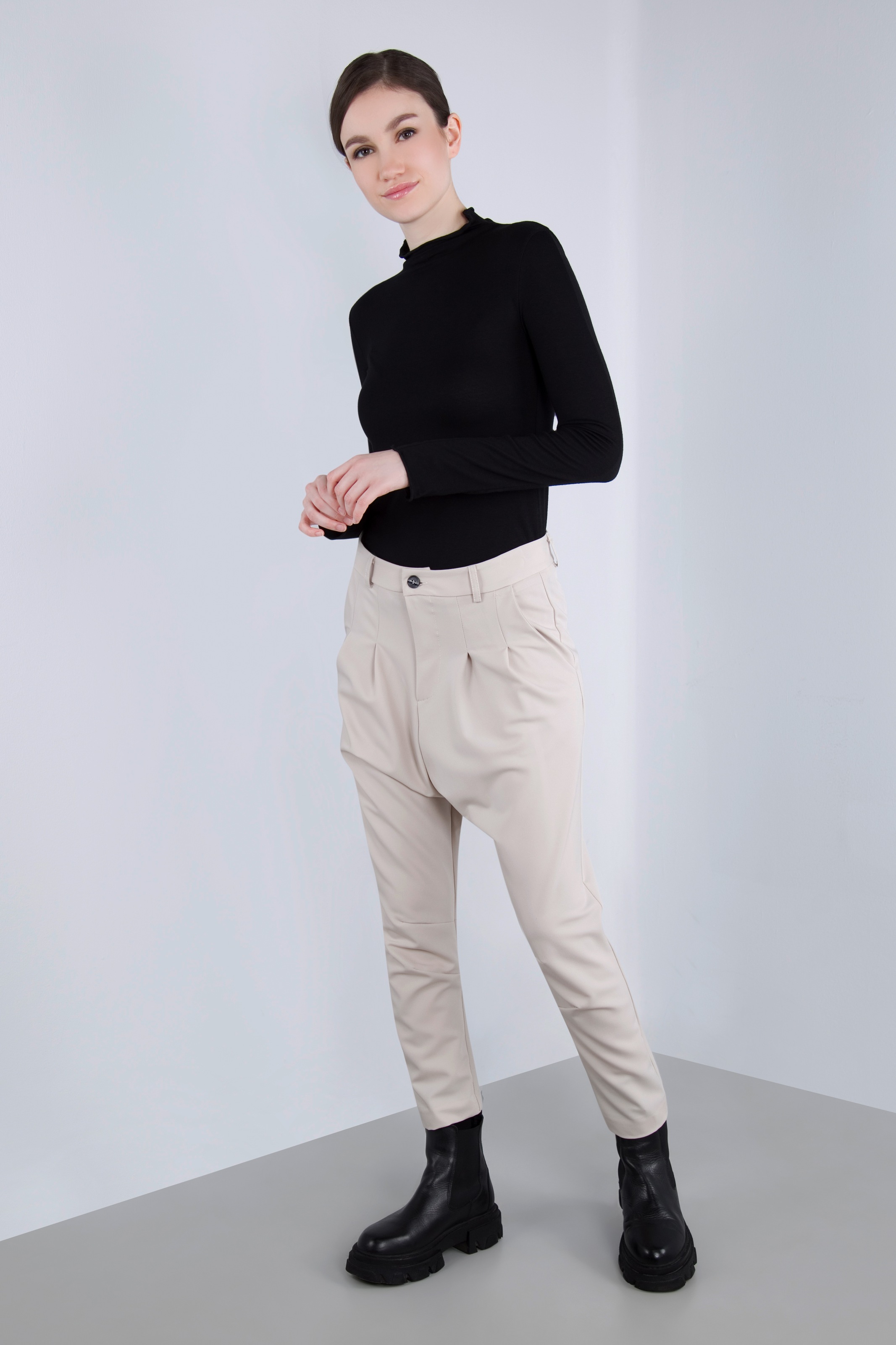 IMPERIAL Bundfaltenhose