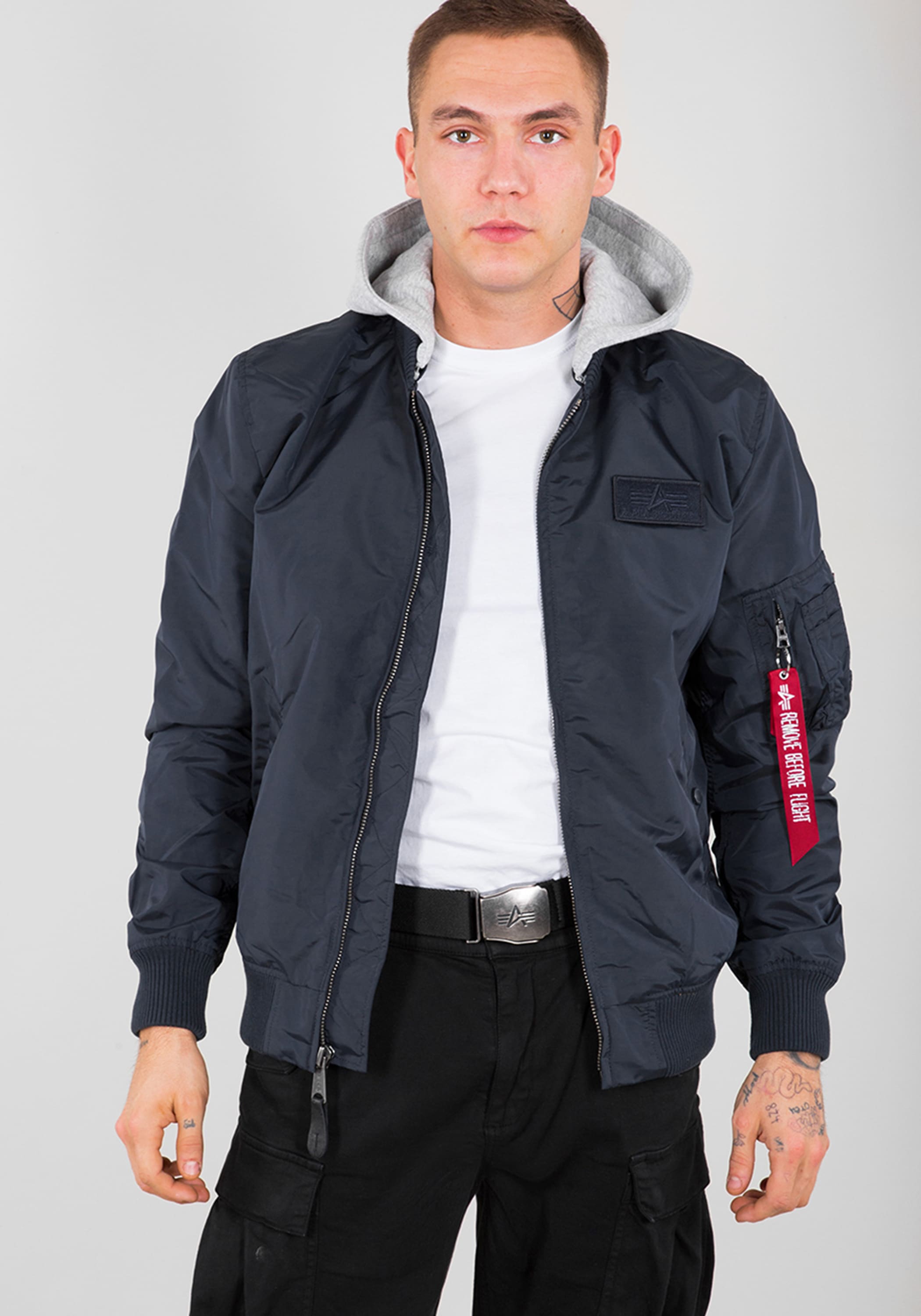 Alpha Industries Bomberjacke »MA-1 TT Hood Light«