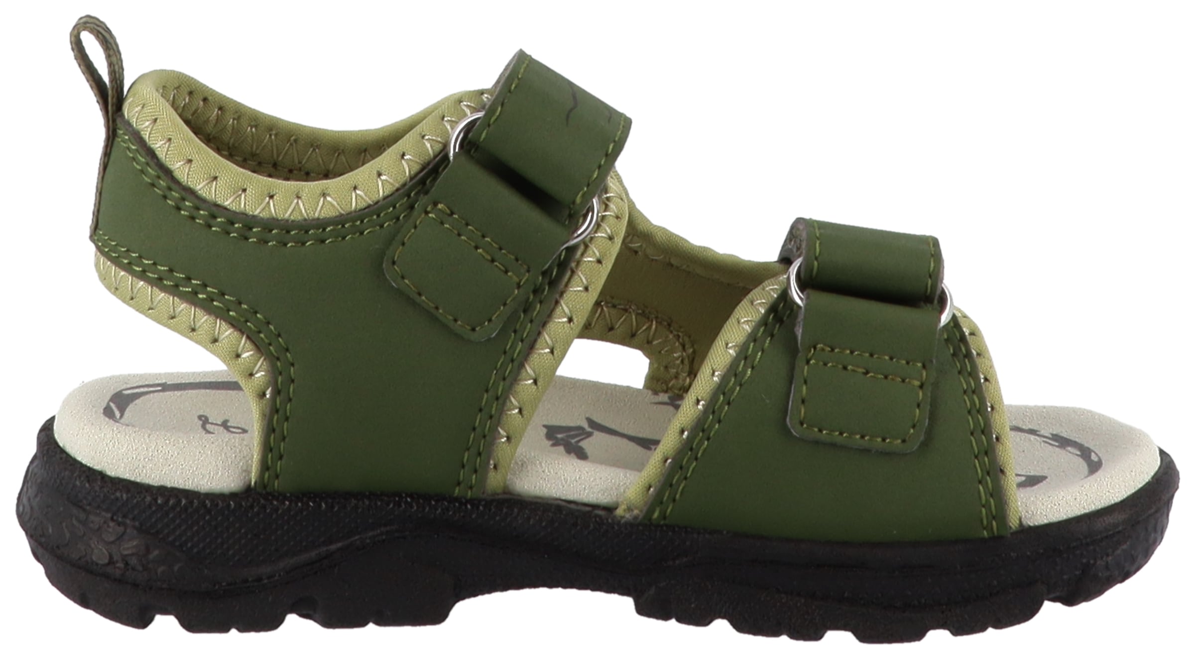 Lurchi Sandale »Kraptor«  Klettschuh mit Blinkfunktion, Größenschablone zum Download