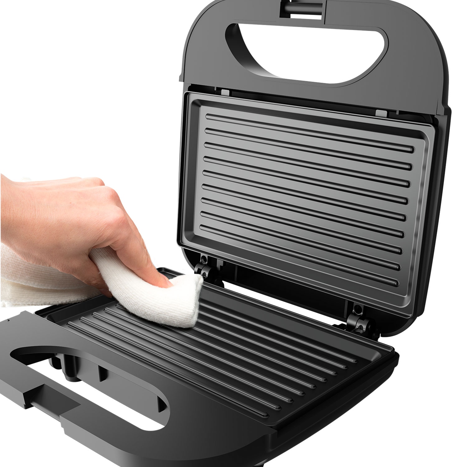 Black + Decker Sandwichmaker »BXSA752E/ ES9680130B«, 750 W