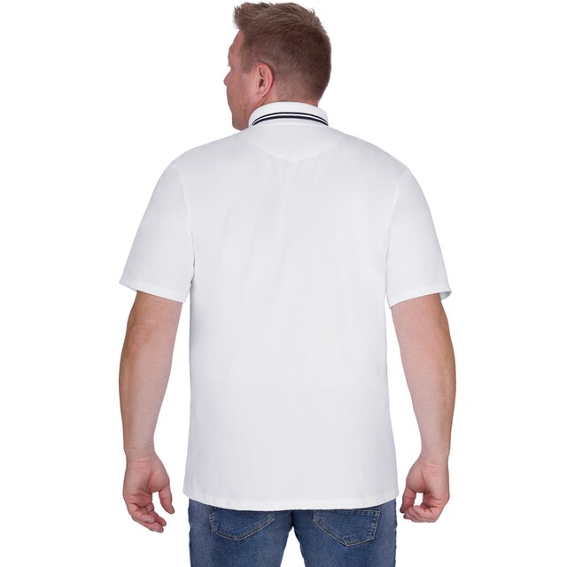 bei Trigema ♕ Poloshirt »TRIGEMA Poloshirt mit Reißverschluss«