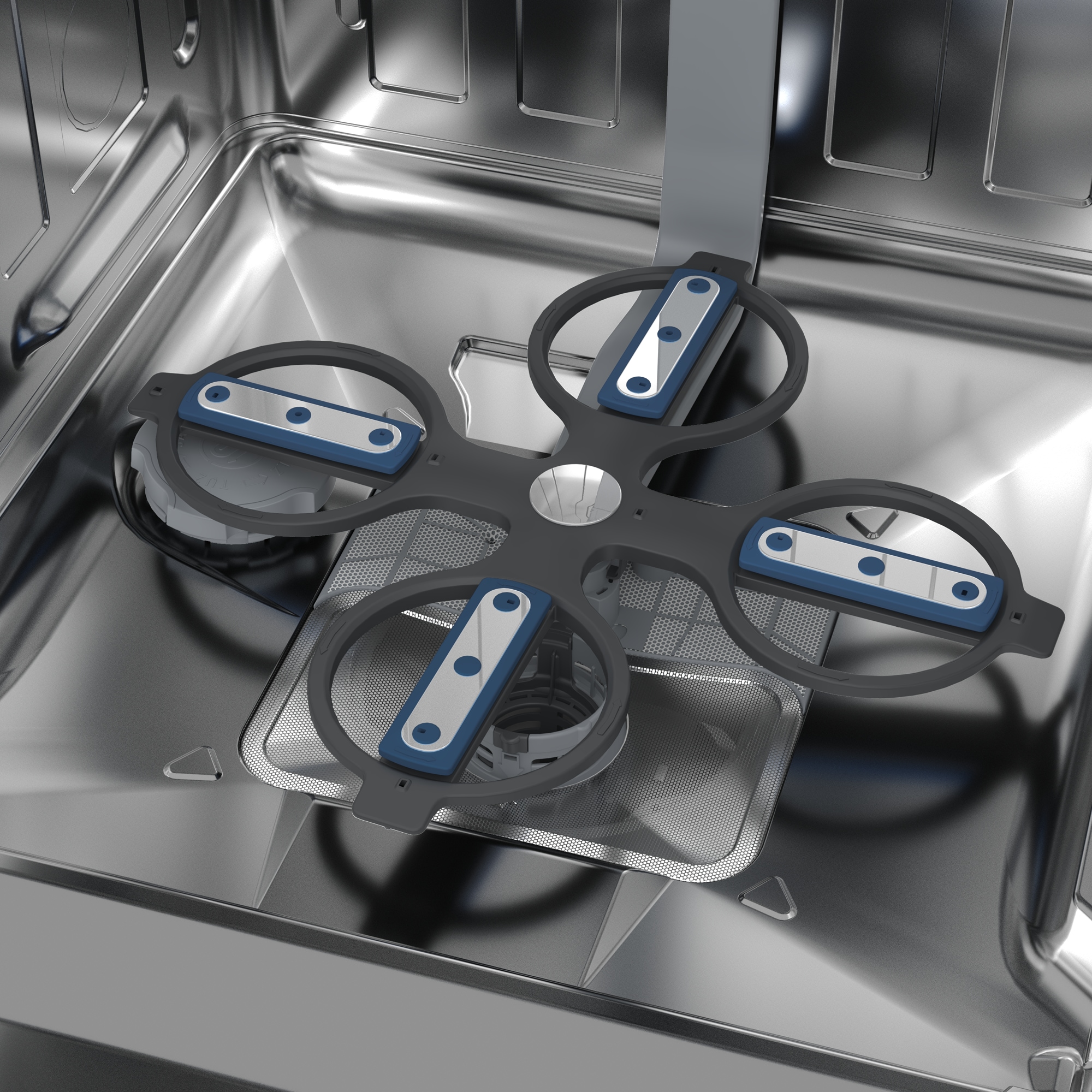 BEKO Unterbaugeschirrspüler »BDDN36541DDP« 8,9 l 15 tlg. Maßgedecke