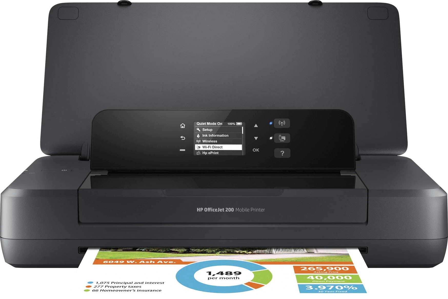 HP mobiler Drucker »OfficeJet 200 Mobildrucker«