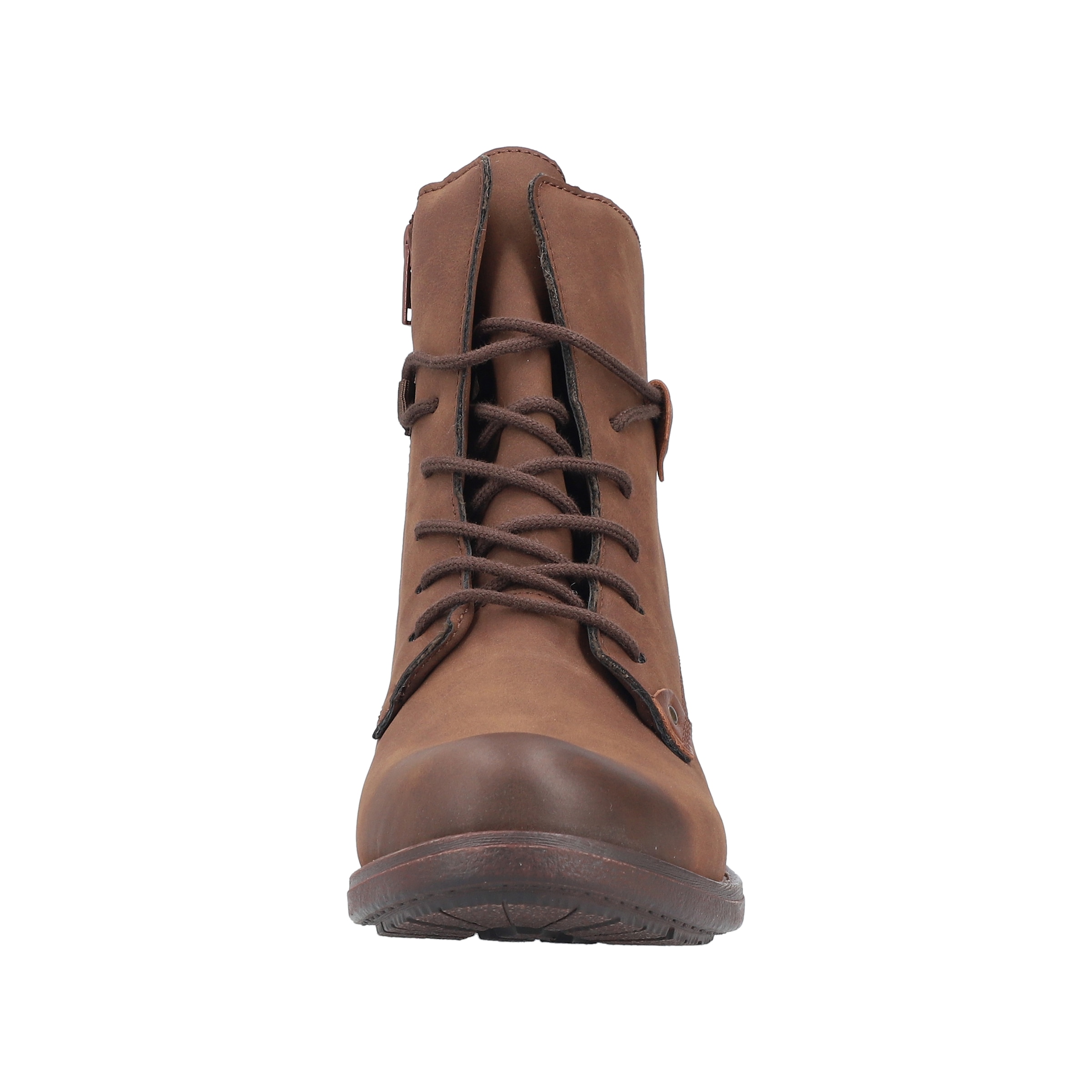 Rieker Schnürstiefelette  Schnürboots mit schaftumspielender Schnürung, in dezenter Used-Optik