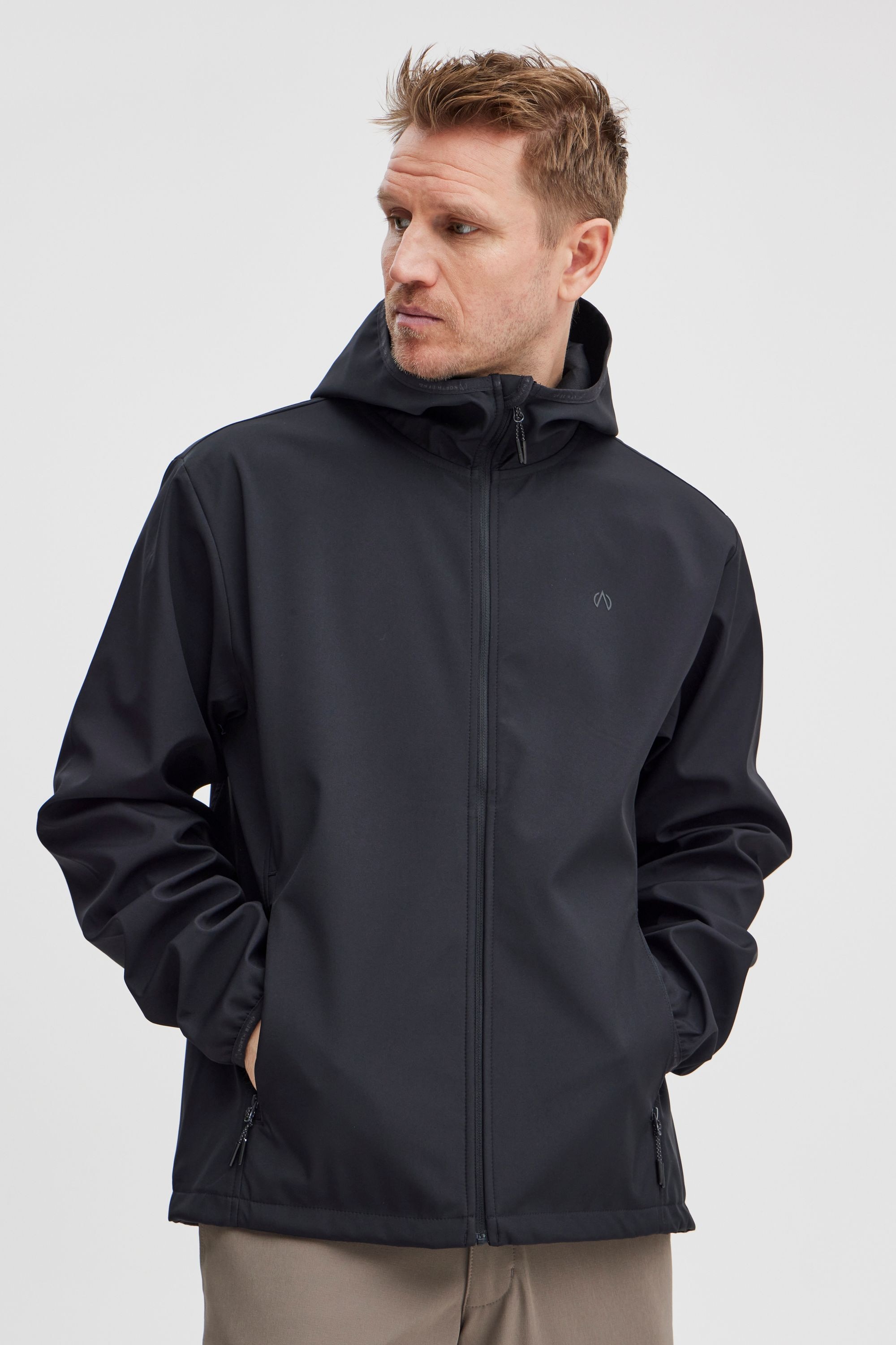 North Bend Softshelljacke »Softshelljacke NBLuango M W-PRO 8.000 mit wasserdichter Beschichtung«