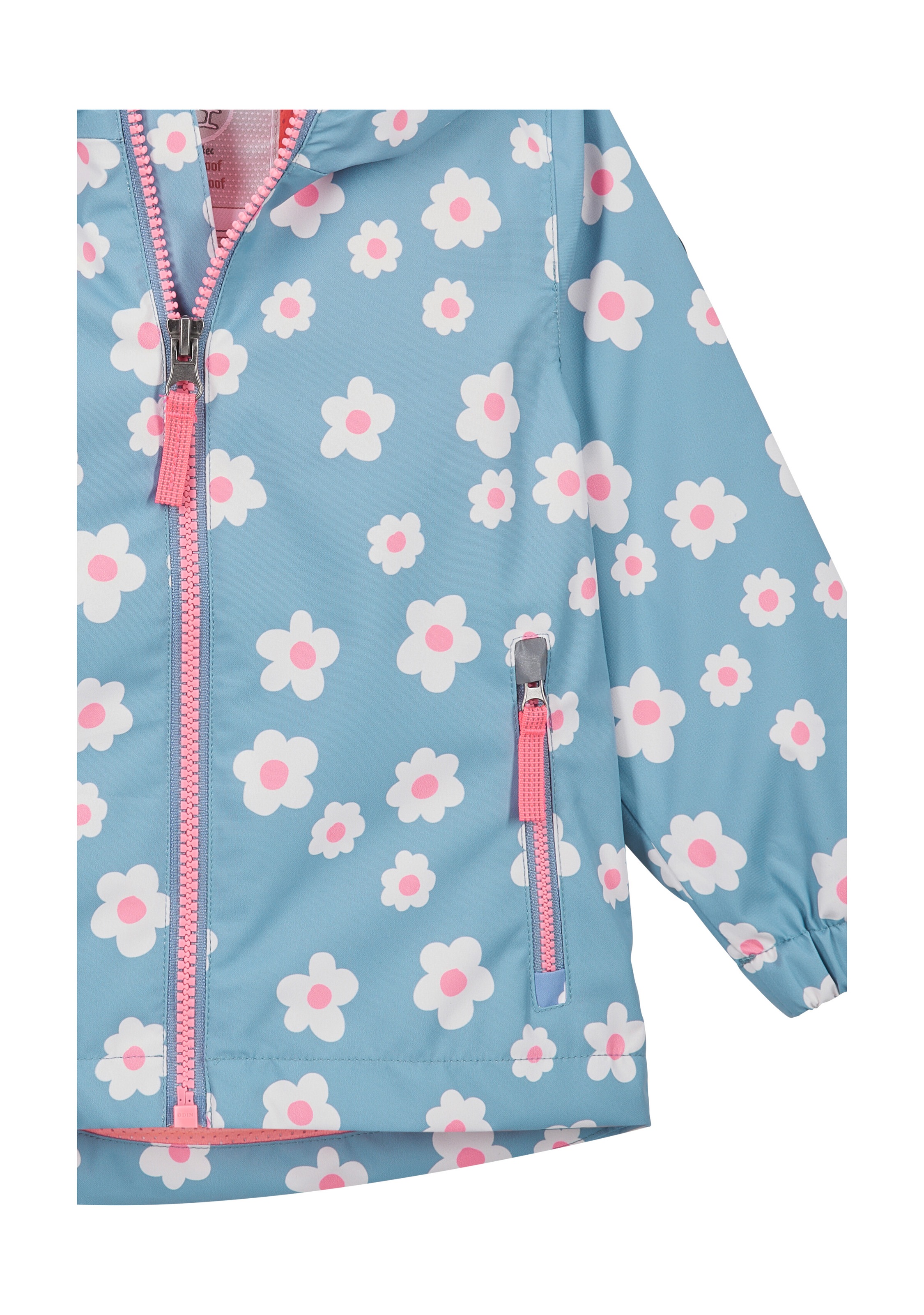 first instinct by killtec Funktionsjacke »FIOS 24 MNS JCKT« Wasserdichte Kinderjacke mit verlängerbaren Ärmeln und Print