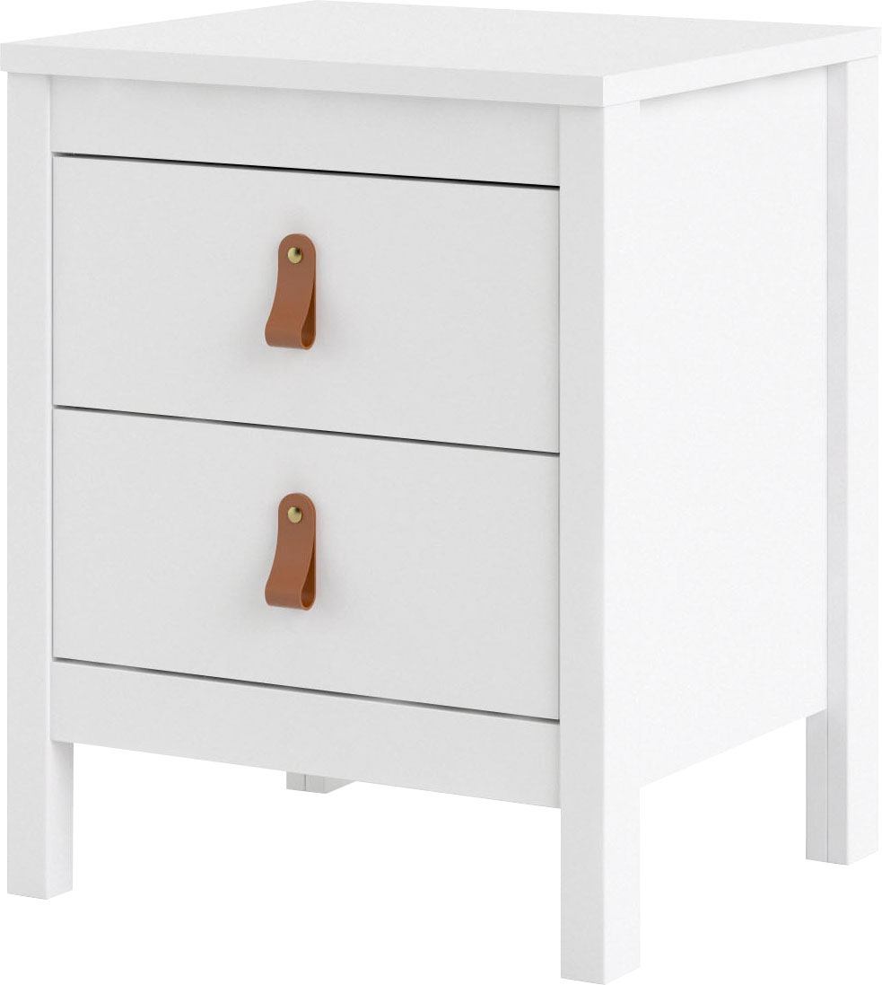Home affaire Nachttisch »Nachtkommode, Nachtschrank, Beistelltisch«, mit 2 Schubladen, Breite 44 cm, Höhe 54 cm