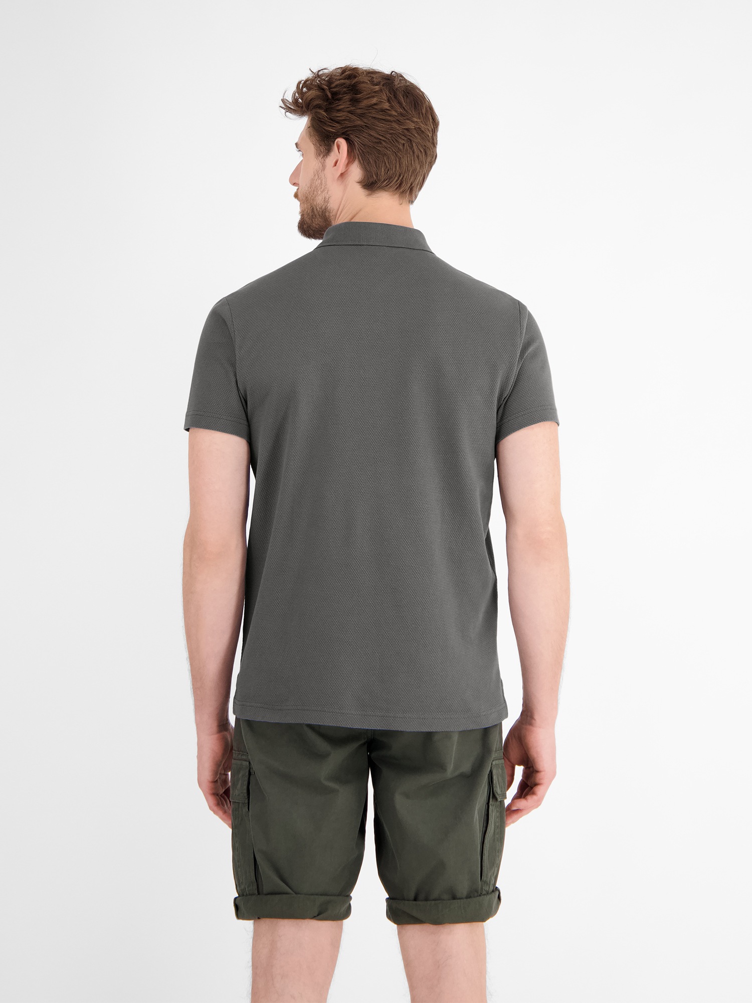 LERROS Poloshirt »LERROS Poloshirt in weicher Waffelpiquéqualität«