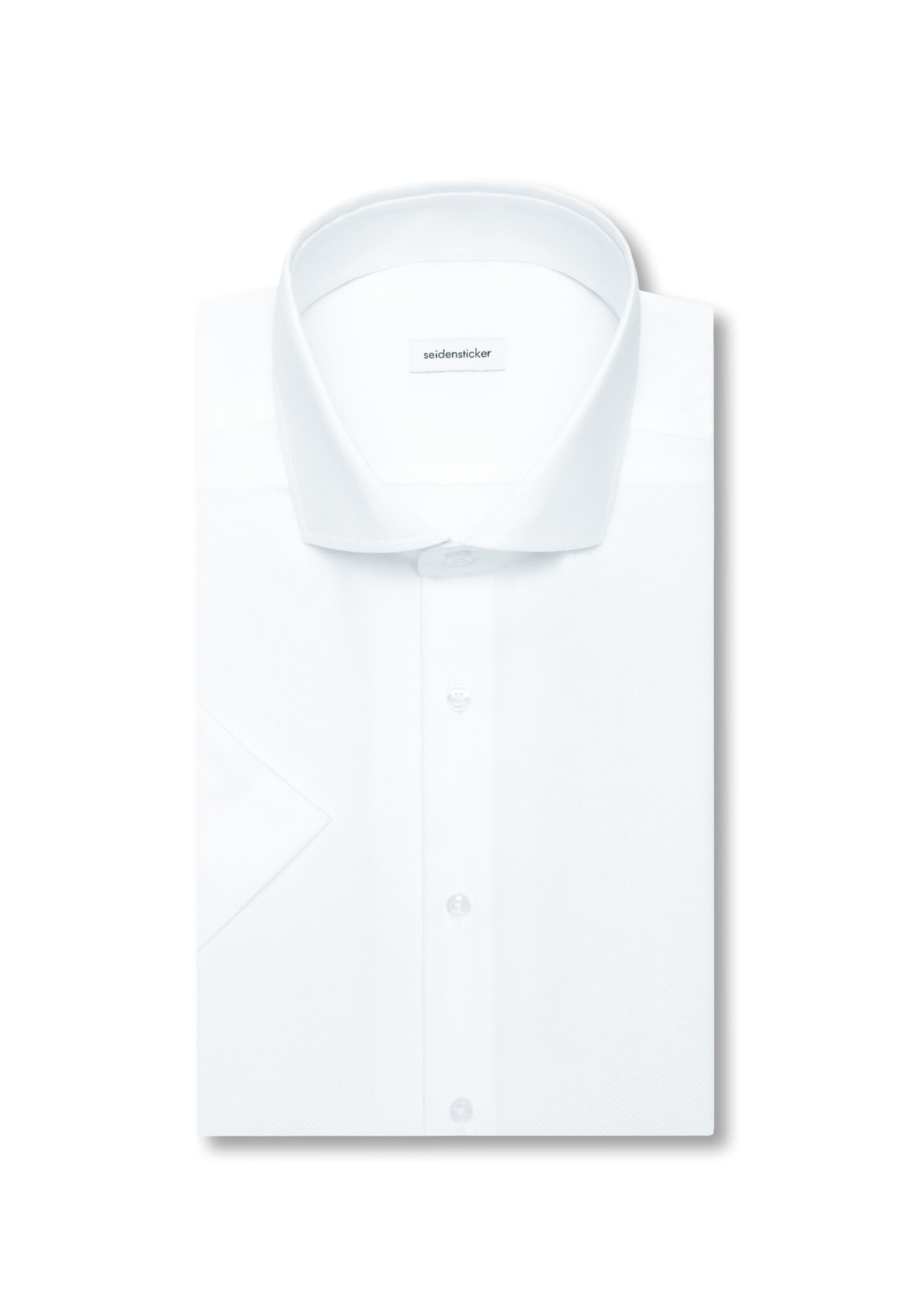 seidensticker Businesshemd »Schwarze Rose« Slim 1/2 Kentkragen Struktur