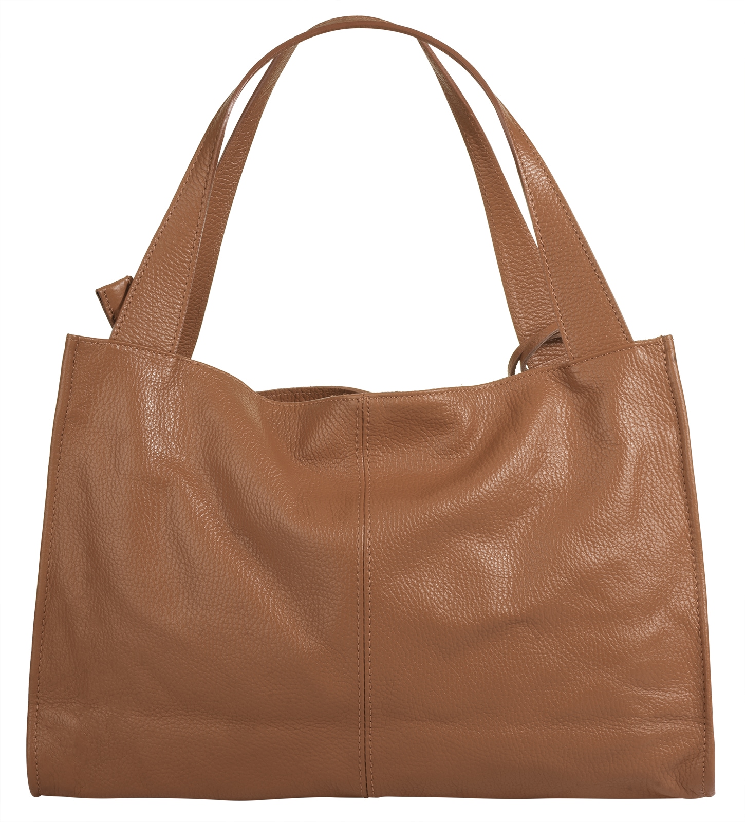 Cluty Shopper, echt Leder, Made in Italy