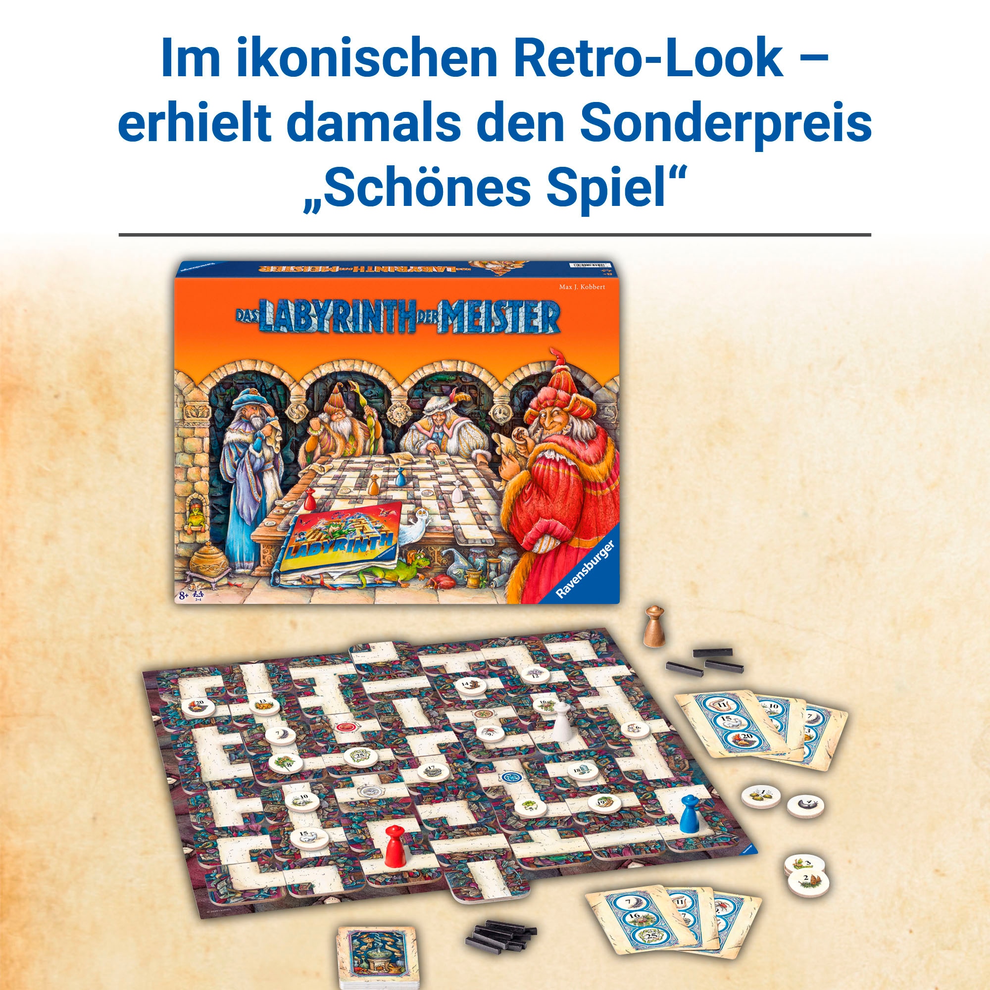 Ravensburger Spiel »Labyrinth der Meister«, Made in Europe