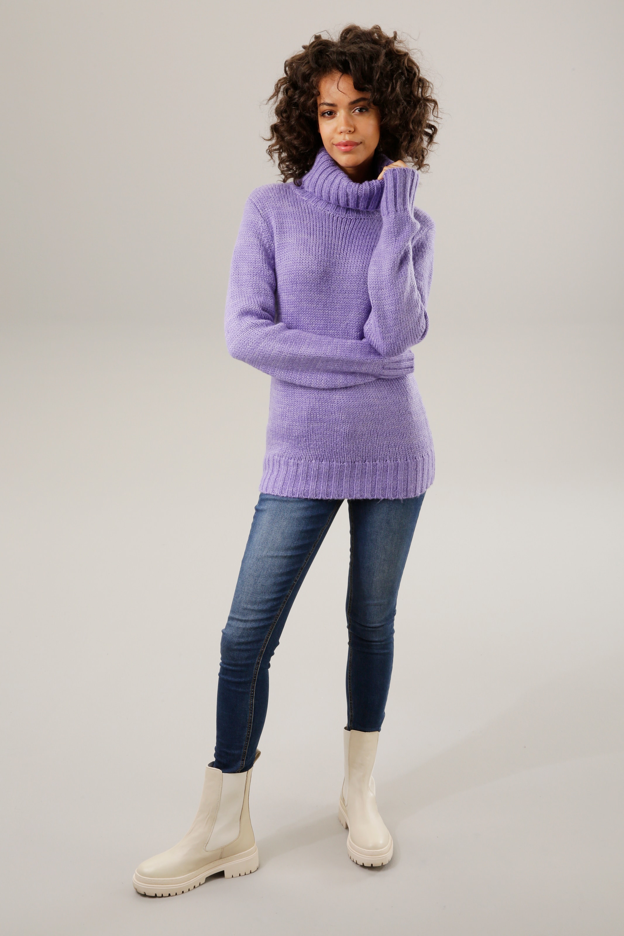 Aniston CASUAL Rollkragenpullover