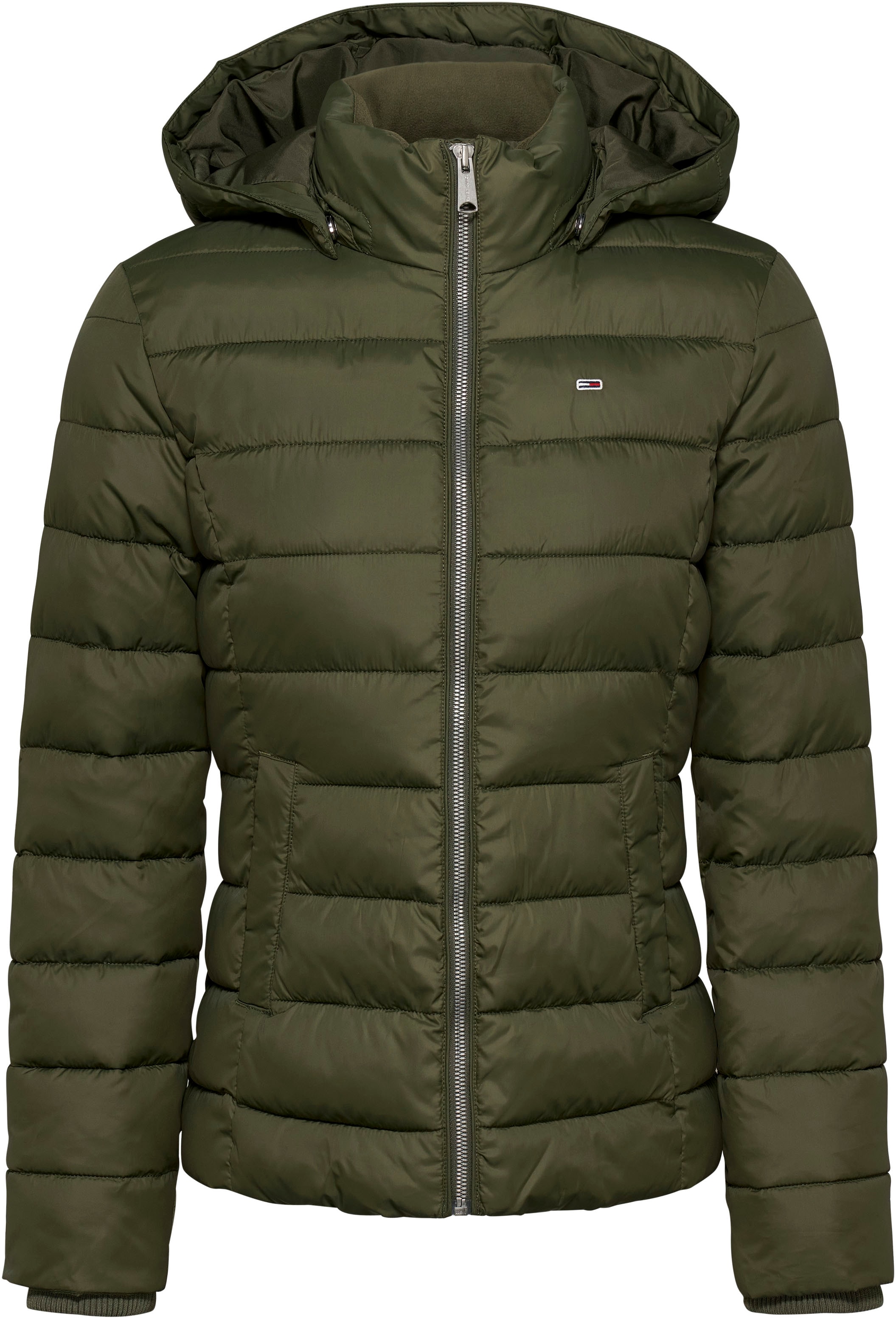 Tommy Jeans Steppjacke »TJW BASIC HOODED JACKET«, mit Kapuze, mit Kapuze