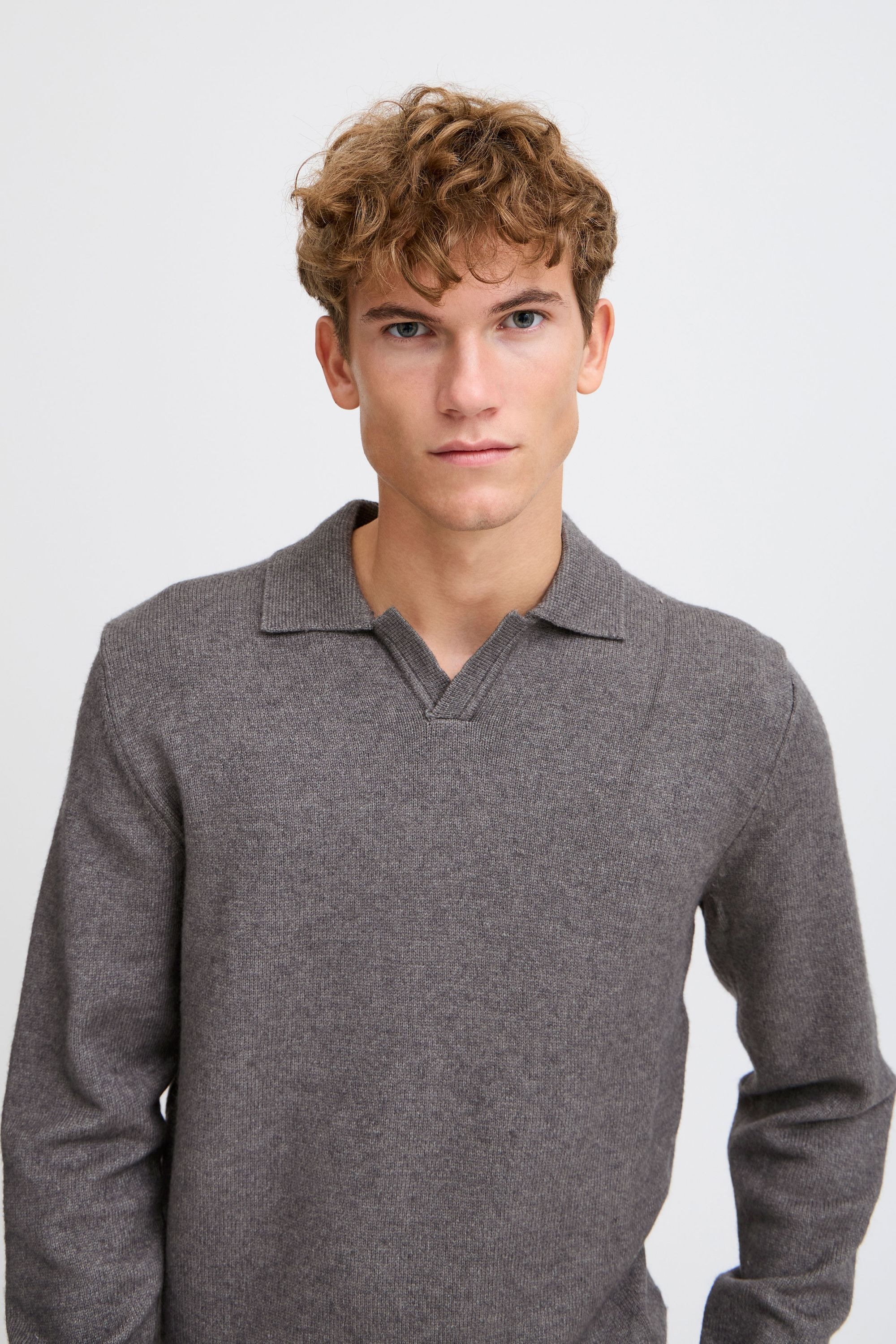 Casual Friday Strickfleece-Pullover »Strickpullover CFKarl«