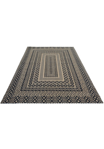 DELAVITA Teppich »Salem«, rechteckig, 12 mm Höhe, Azteken-Muster, mit Bordüre, aus... kaufen