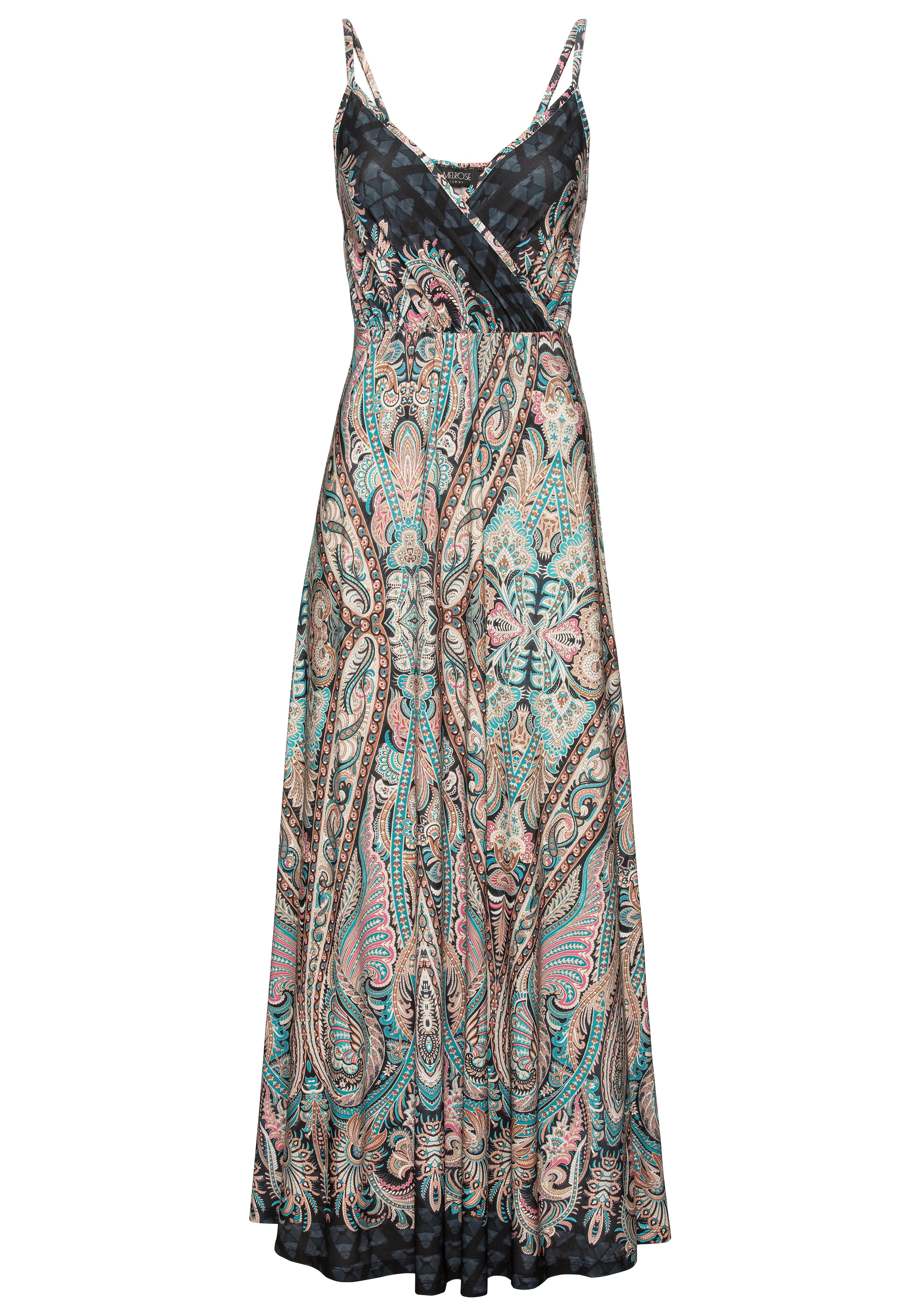 Melrose Maxikleid, festliche Anlässe, in femininer Wickeloptik