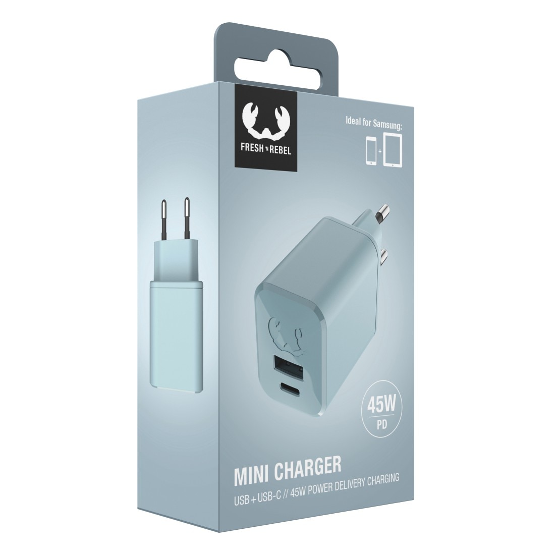 Fresh´n Rebel USB-Ladegerät »Mini-Charger USB-C und USB-A, PD 45W«