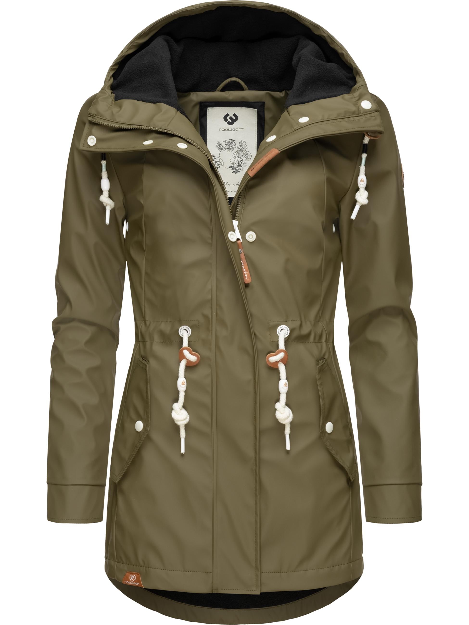 Ragwear Regenjacke »Regenmantel Monadis Rainy Intl.«, mit Kapuze bei ♕