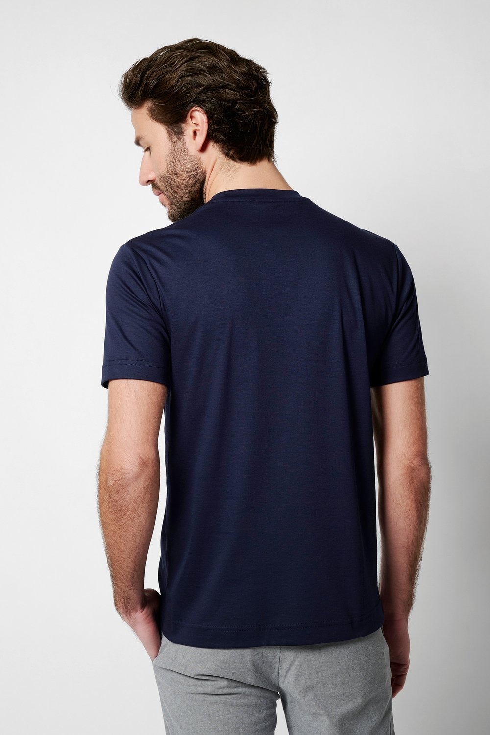 DESOTO T-Shirt »Jersey T-Shirt Rundhalsausschnitt halbarm« Mit Rundhalsausschnitt, Strech-Qualität