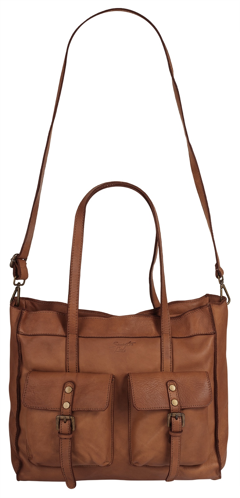 Samantha Look Shopper »SAMANTHA LOOK Damen echt Leder, Made in Italy« echt Leder, Made in Italy