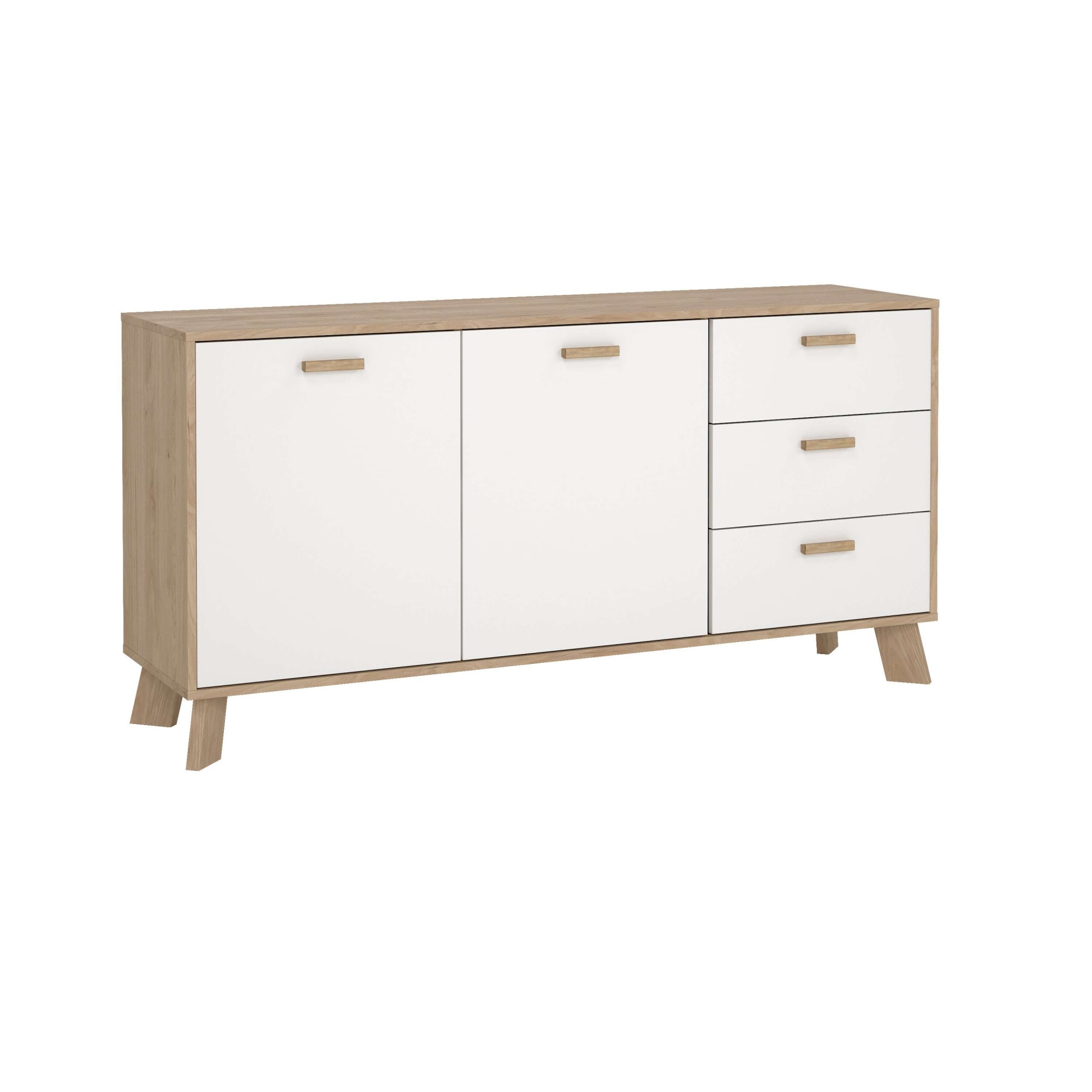 Sideboard »Ikast, Stauraum, Schubladenschrank, Aufbewahrung«, 2 Türen und 3...