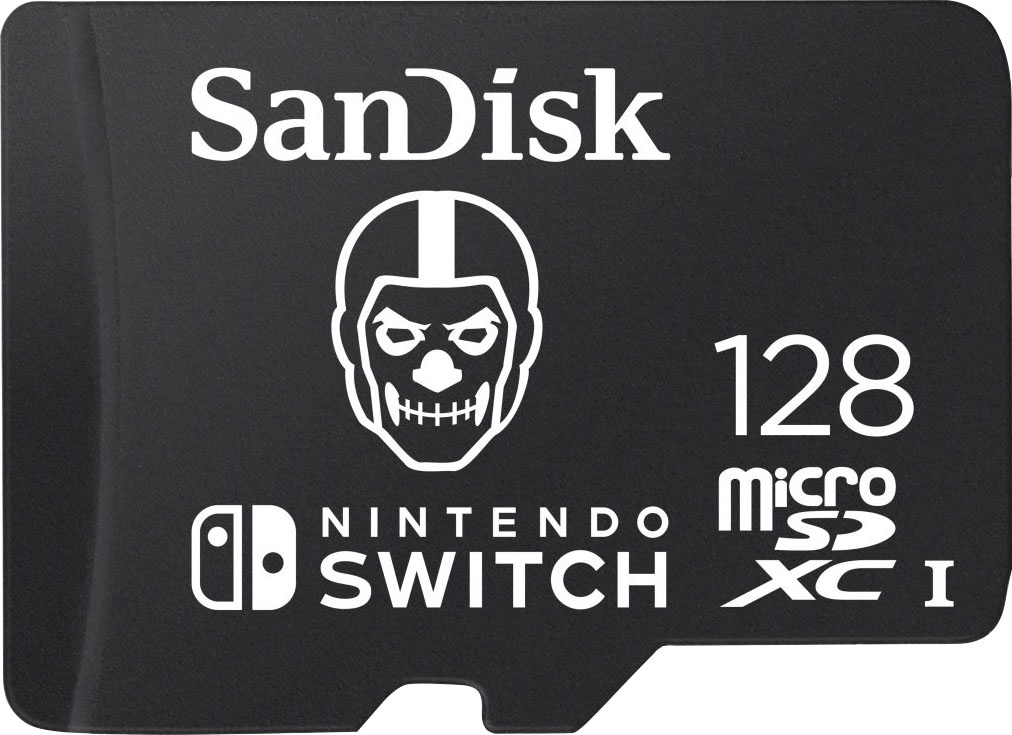 Sandisk Speicherkarte »microSDXC Extreme 128GB Fortnite Edition, Skull Trooper«, (UHS-I Class 10 100 MB/s Lesegeschwindigkeit)